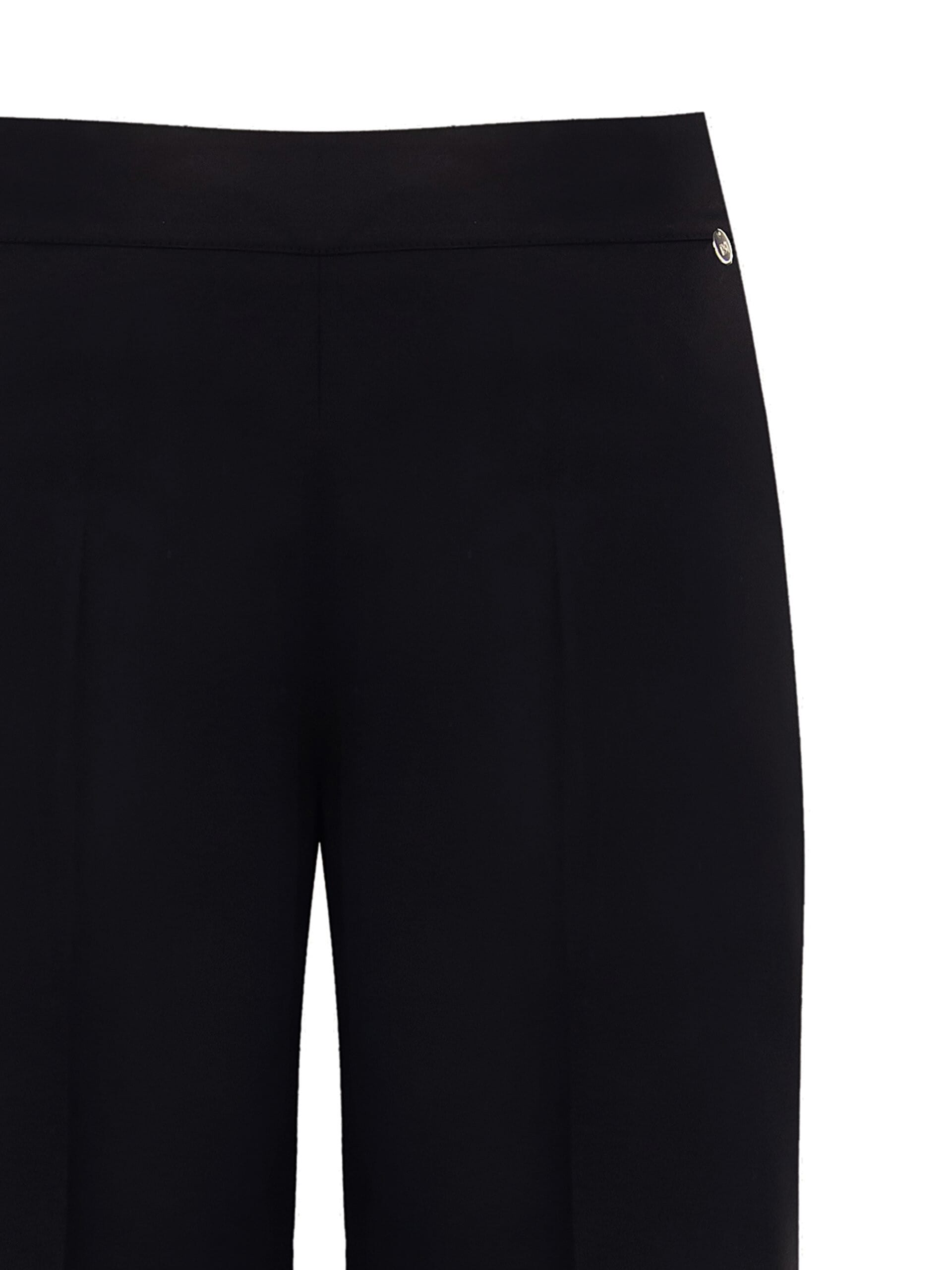 Pantaloni Palazzo In Poliviscosa Con Inserto A Righe E Tasche Rinascimento