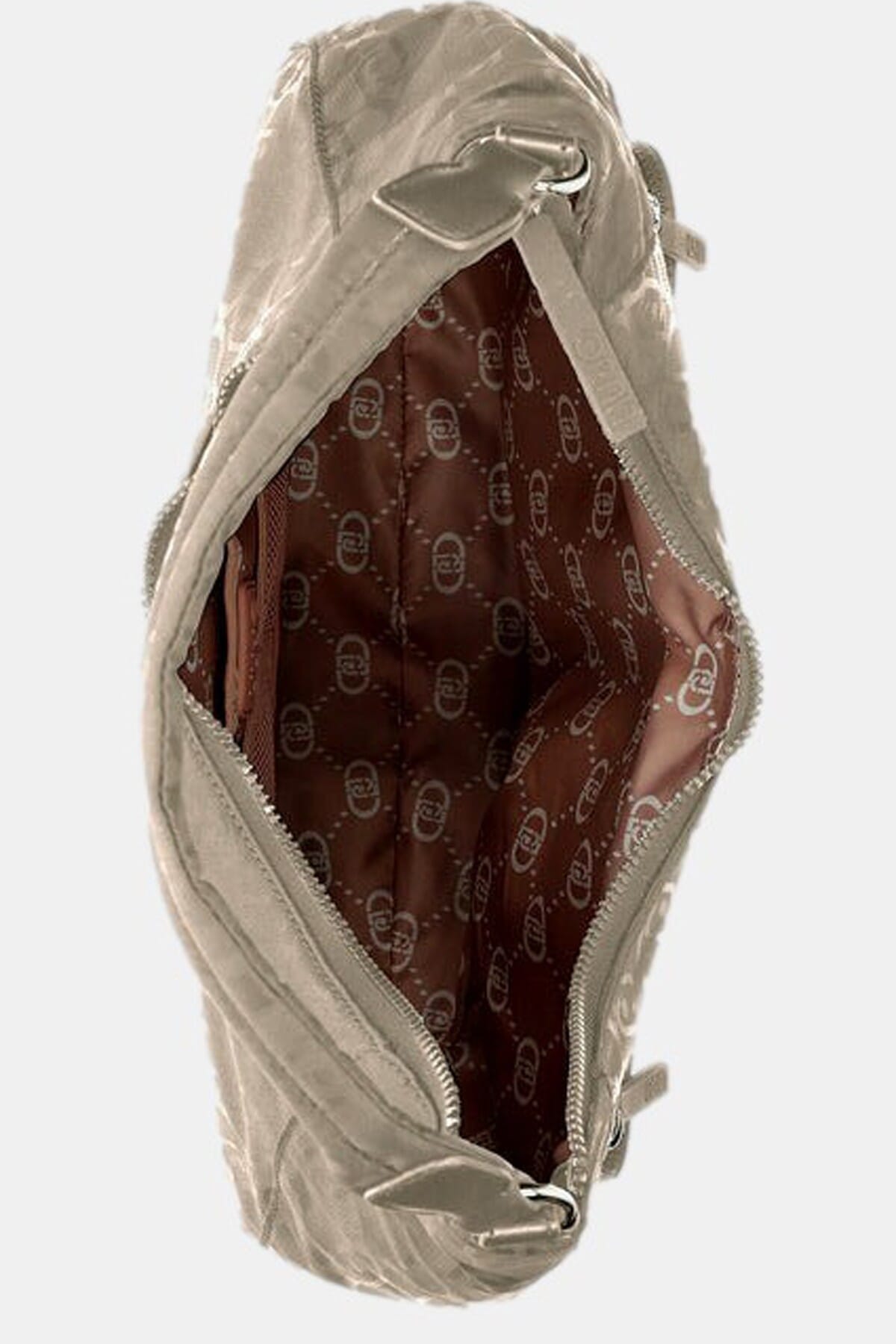 Liu Jo Jacquard Nylon Shoulder Bag