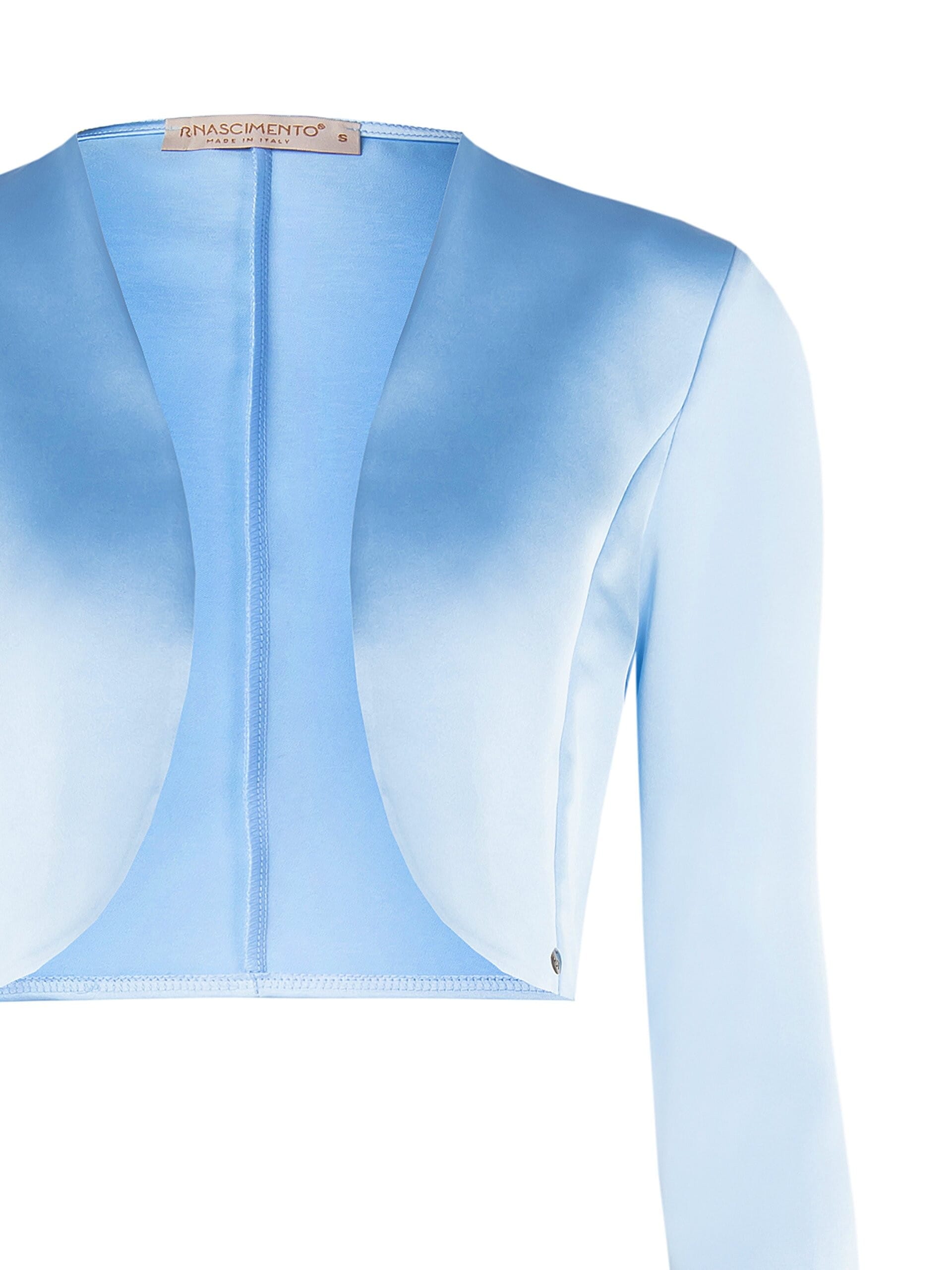 Bolero Coprispalle Aperto In Raso Rinascimento