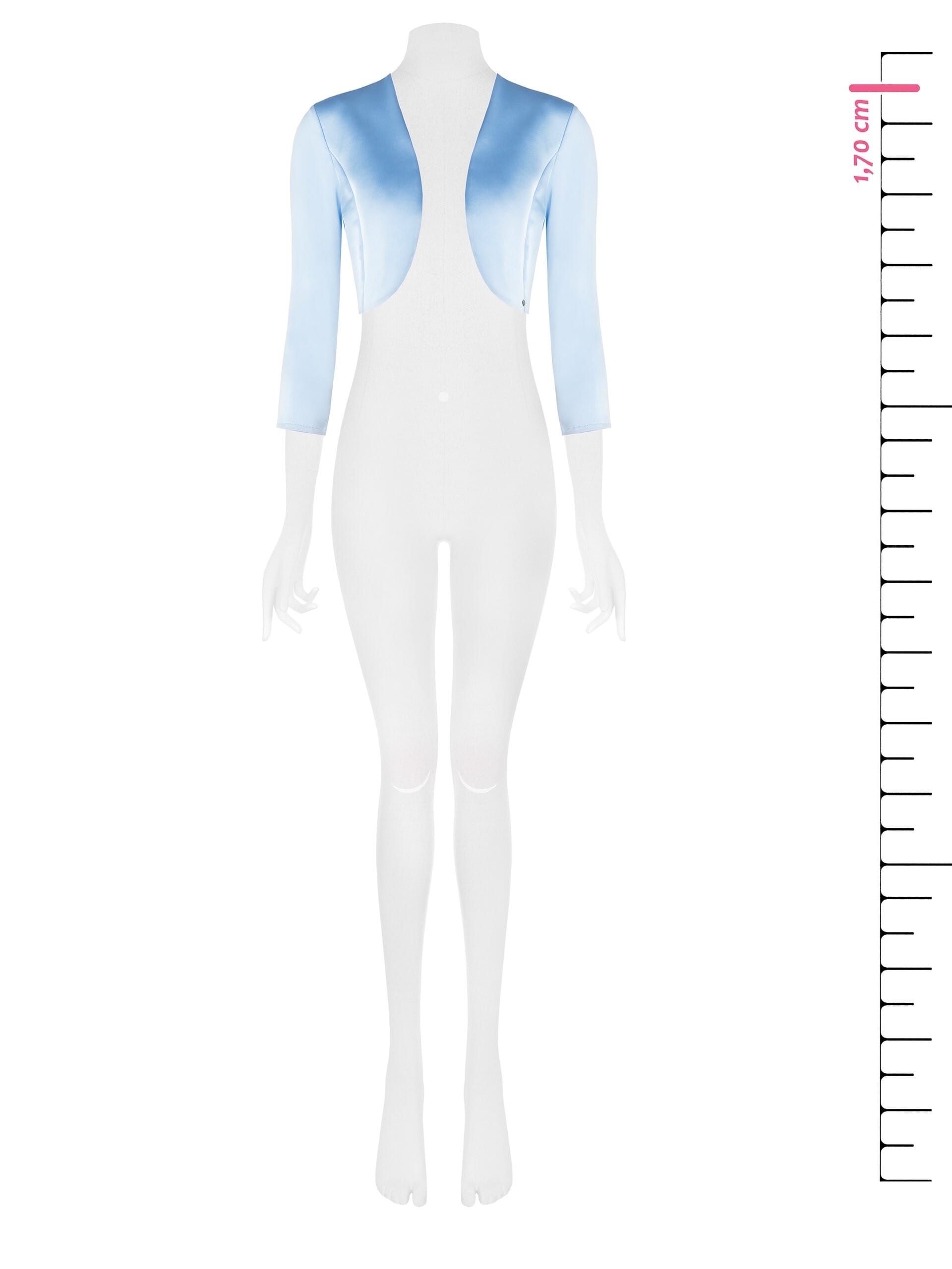 Bolero Coprispalle Aperto In Raso Rinascimento
