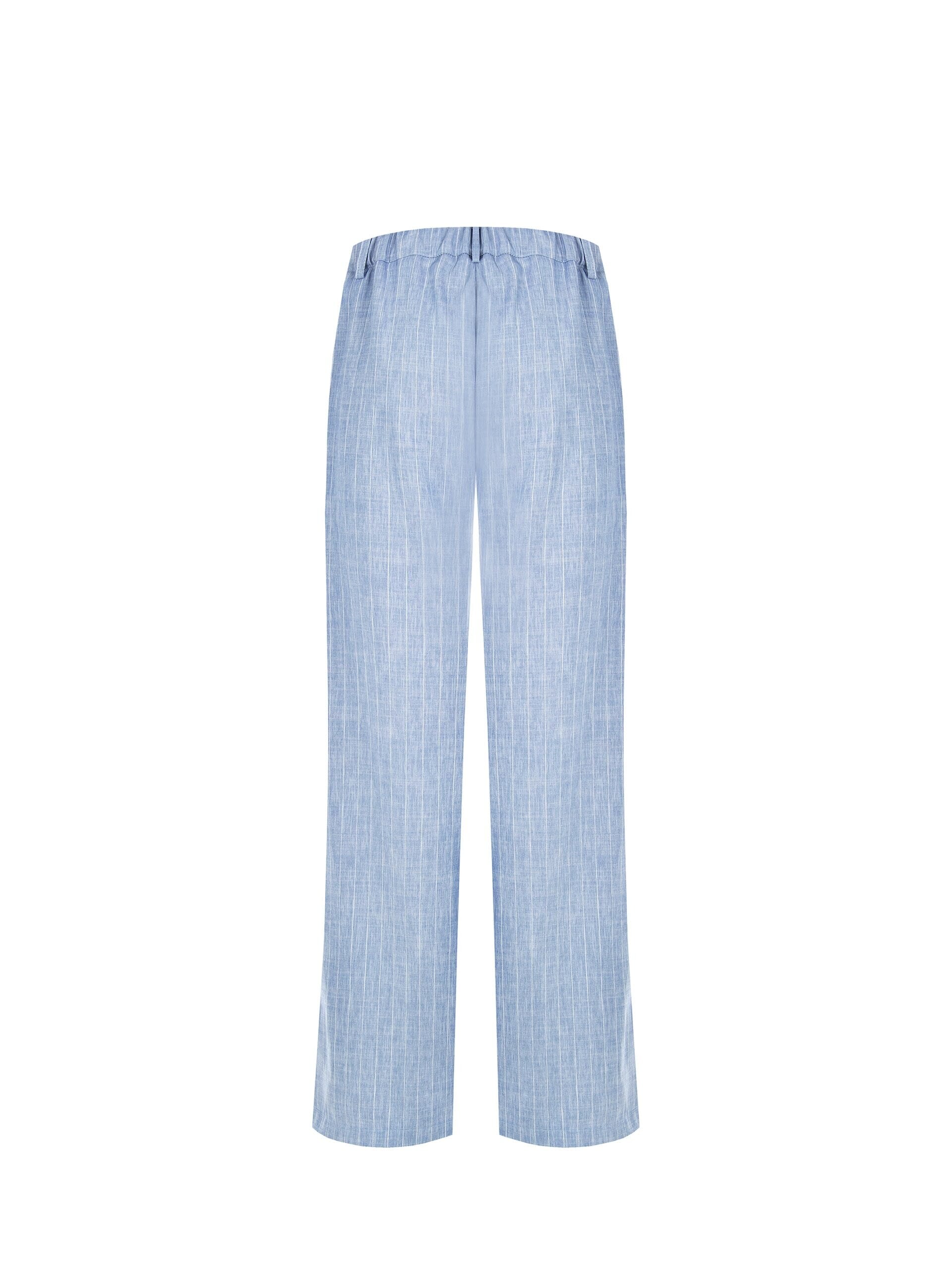 Pantalon Palace tissé à effet denim avec poches Rinascimento