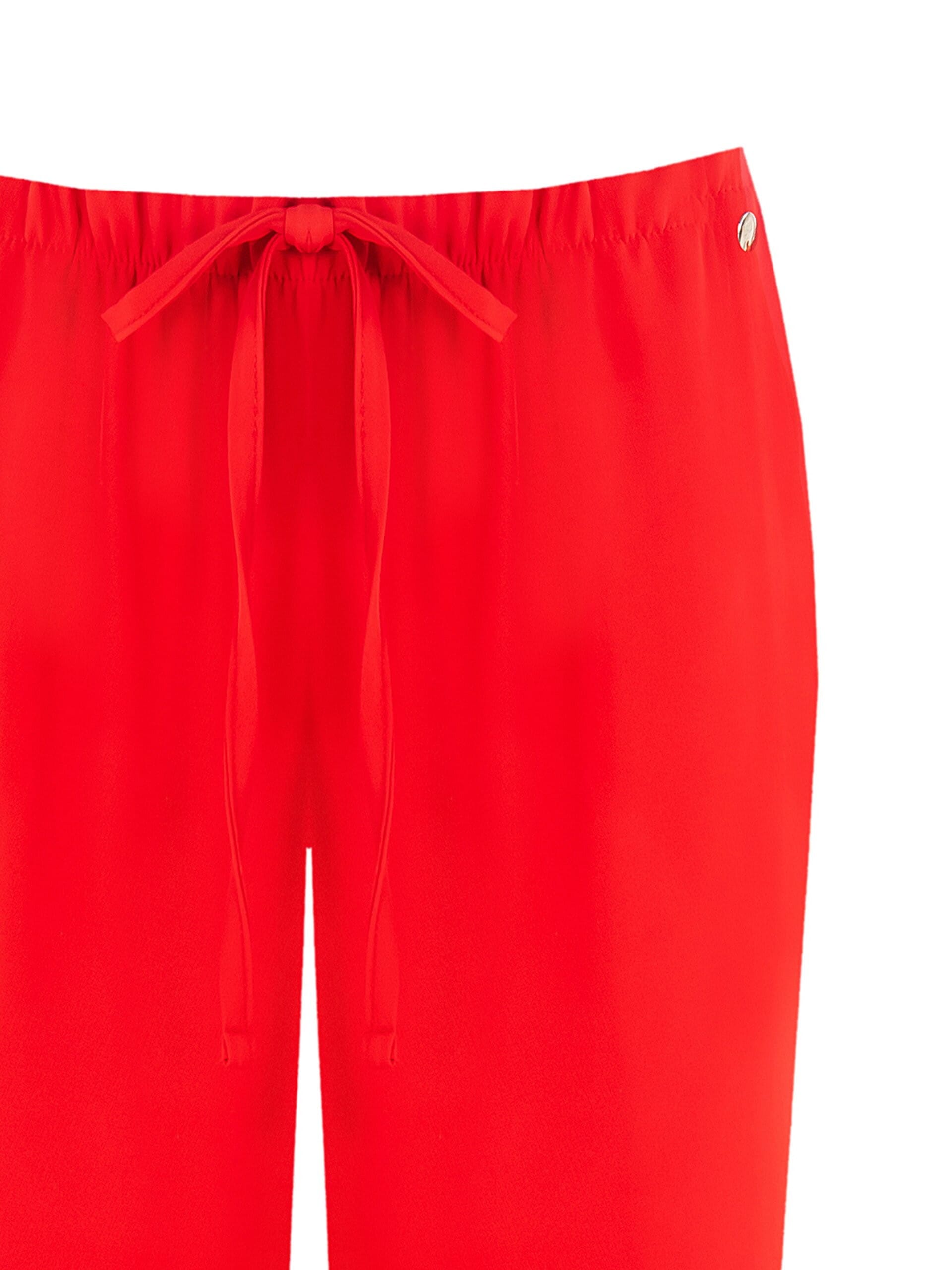 Pantaloni Palazzo In Tessuto Fluido Con Coulisse In Vita Rinascimento