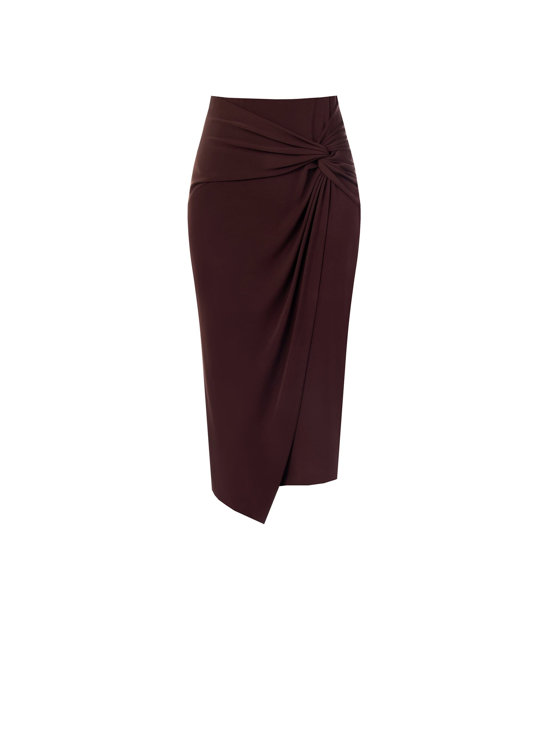 Gonna A Tubino In Maglina Con Torchon Rinascimento