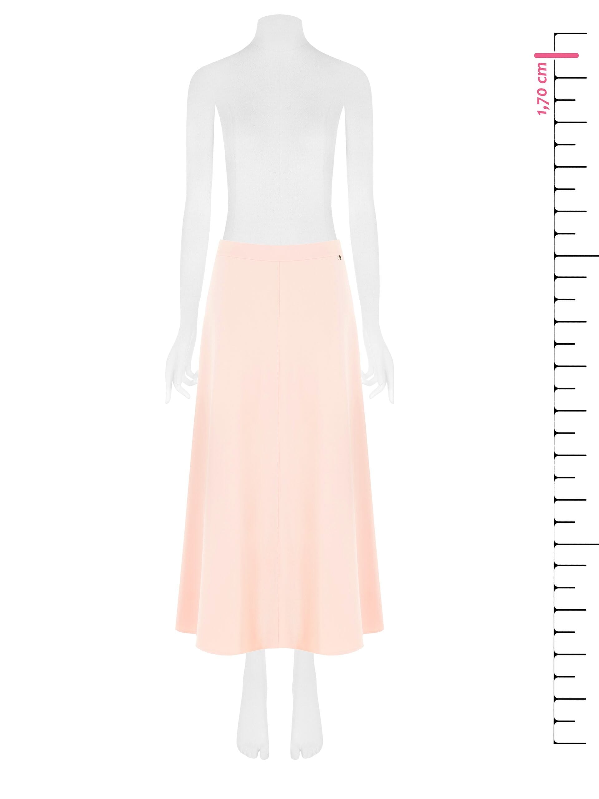 Gonna Lunga Svasata In Tessuto Fluido Rinascimento