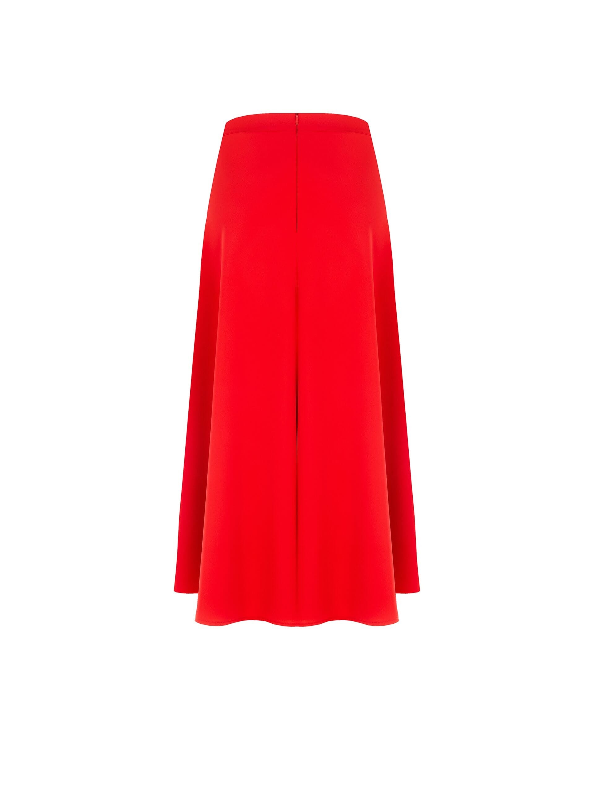 Gonna Lunga Svasata In Tessuto Fluido Rinascimento