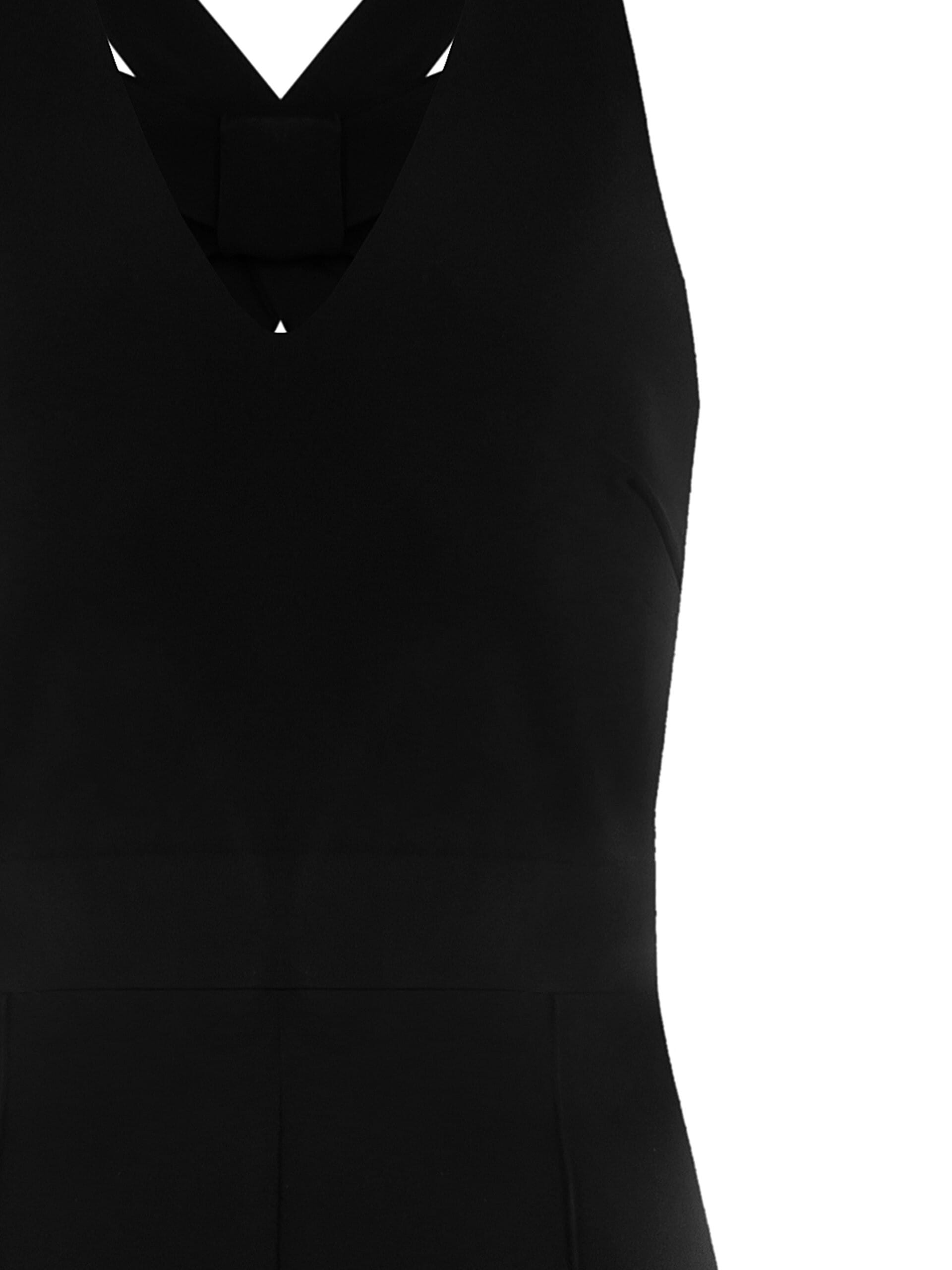 Tuta Intera Dritta In Scuba Crepe Con Fiocco Dietro Rinascimento