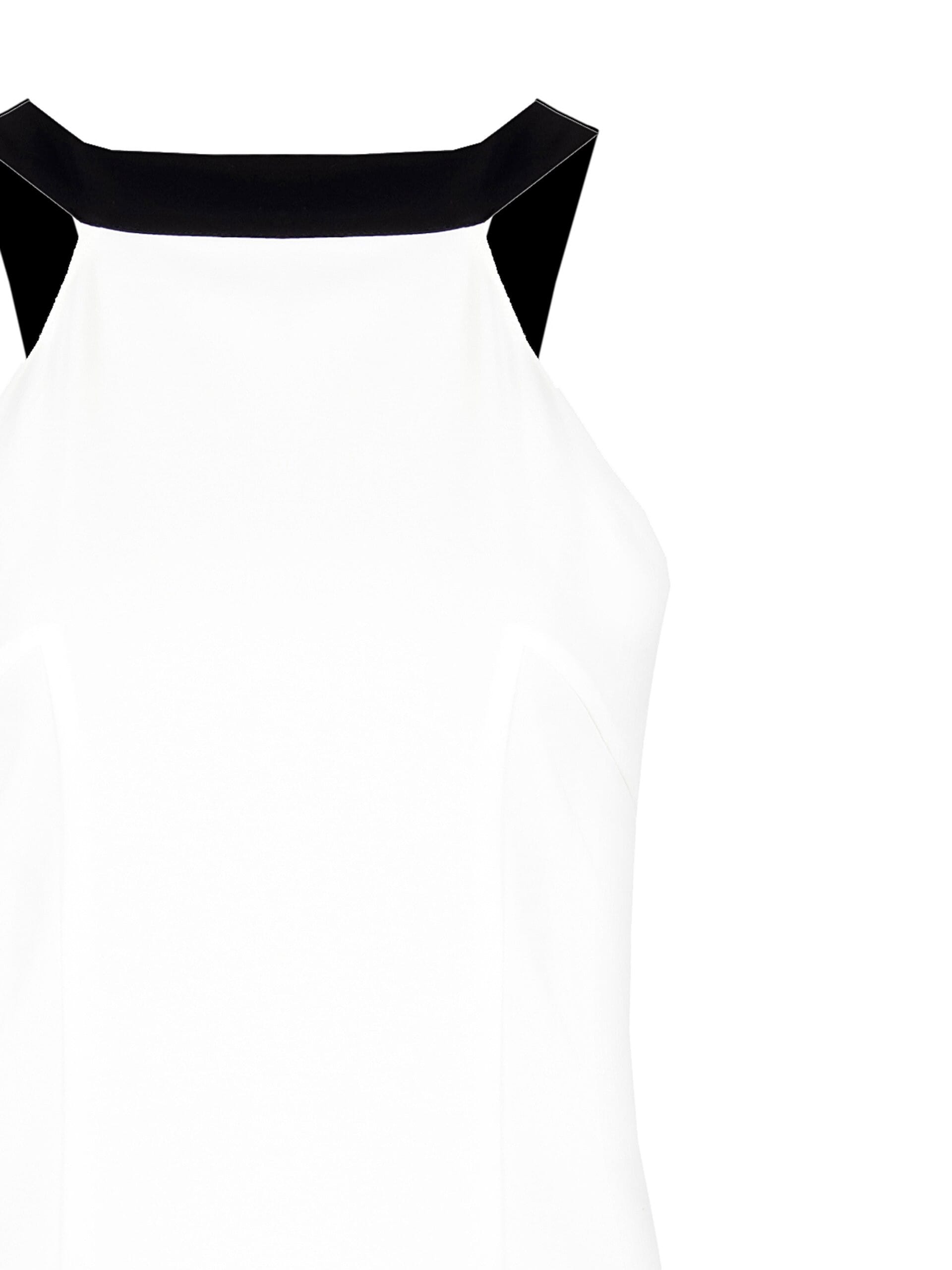 Crop Top Aderente In Tessuto Tecnico Con Fiocco Dietro Rinascimento