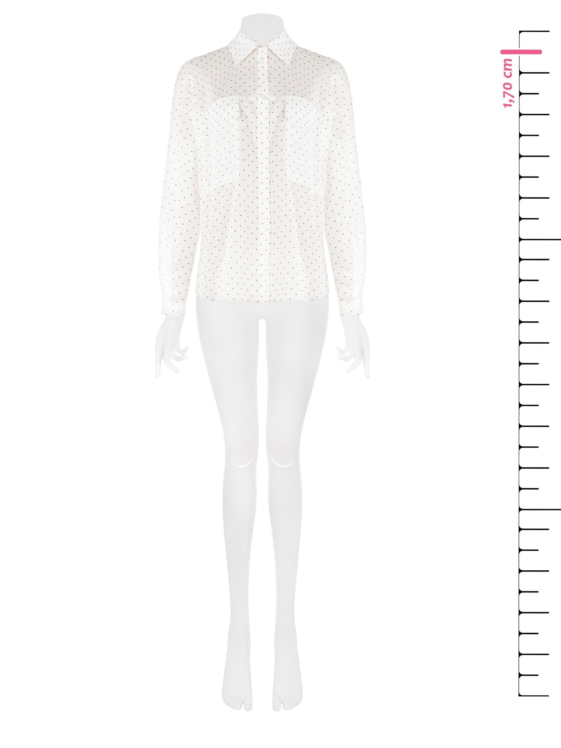 Chemise ample en tissu léger avec poches Rinascimento