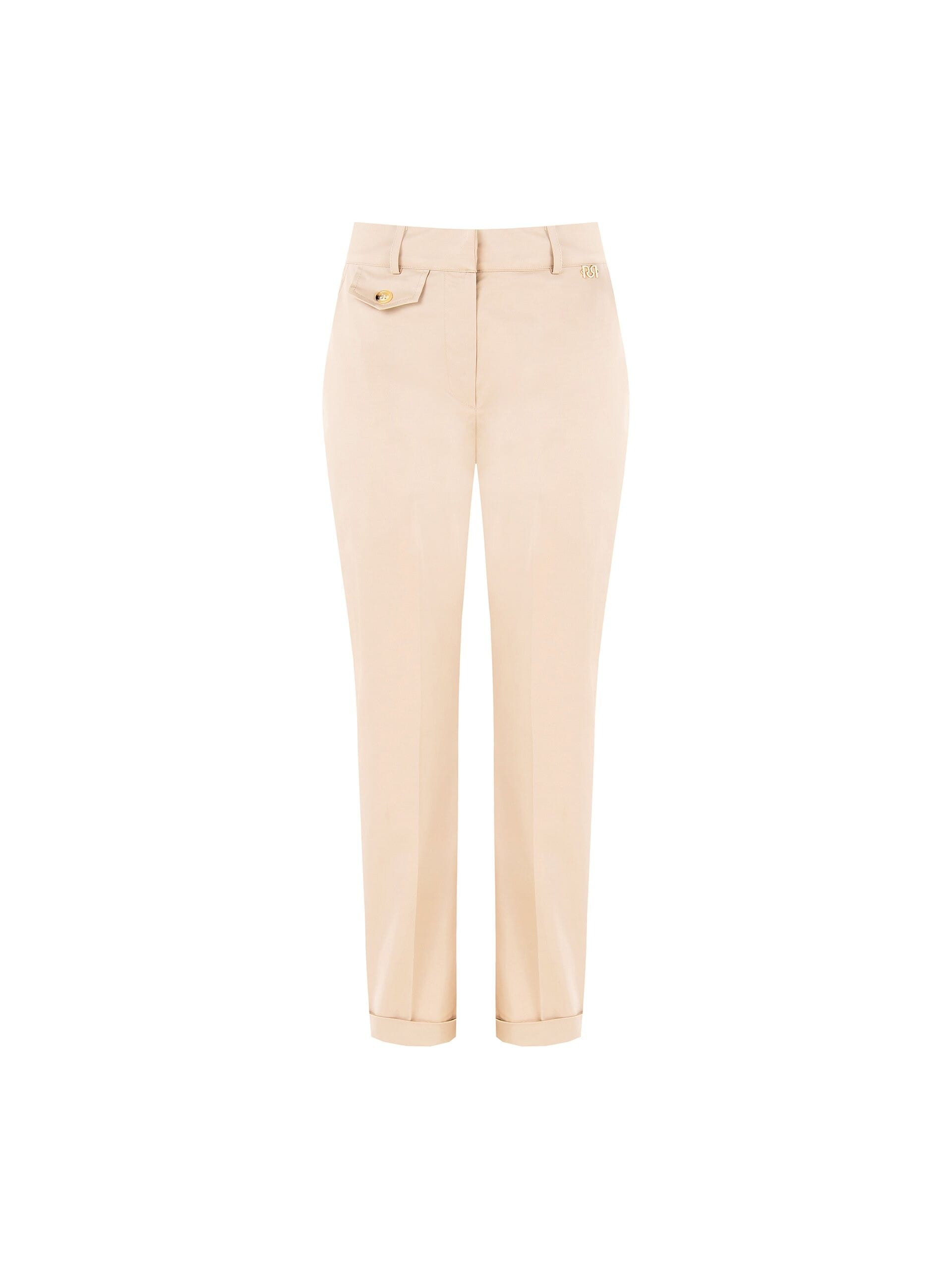 Pantalon court en coton mélangé avec poches Rinascimento