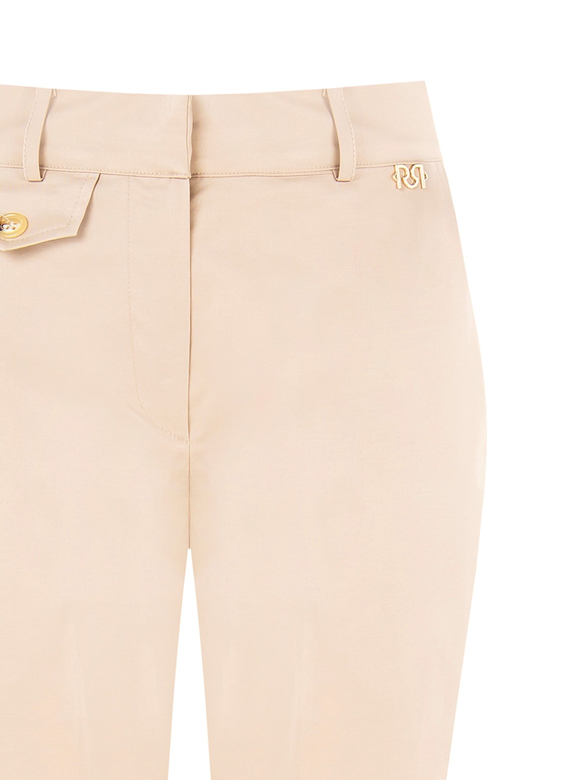 Pantalon court en coton mélangé avec poches Rinascimento