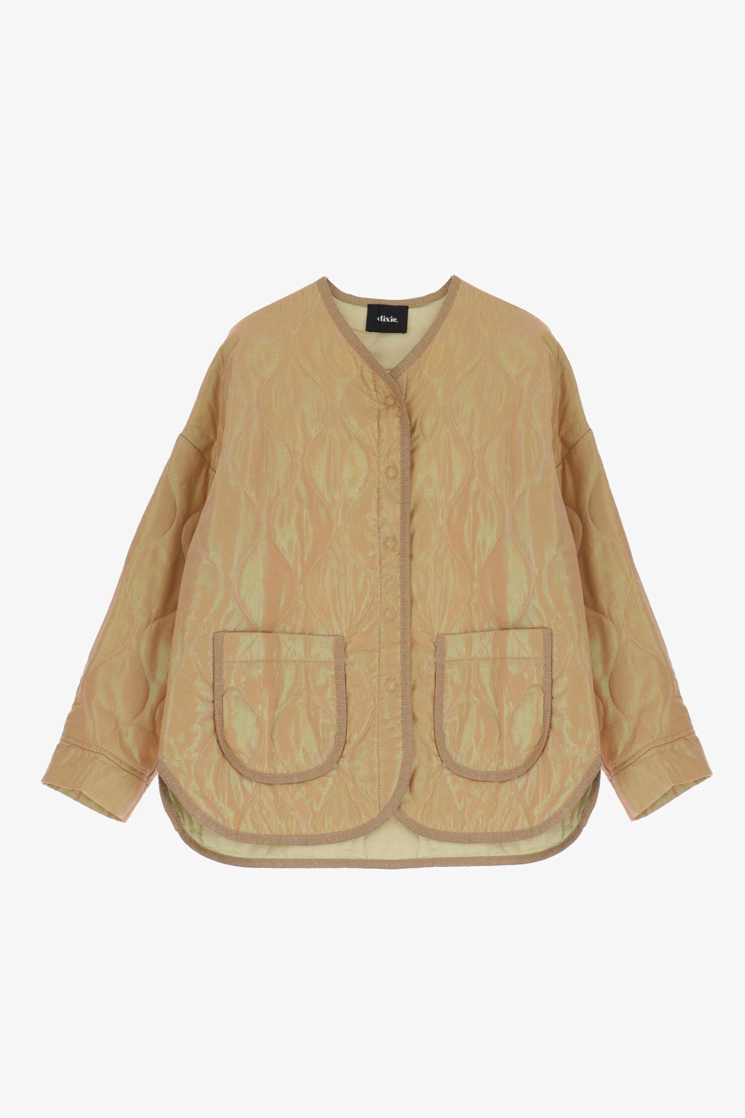 Giubbotto Trapuntato Con Bottoni Dixie