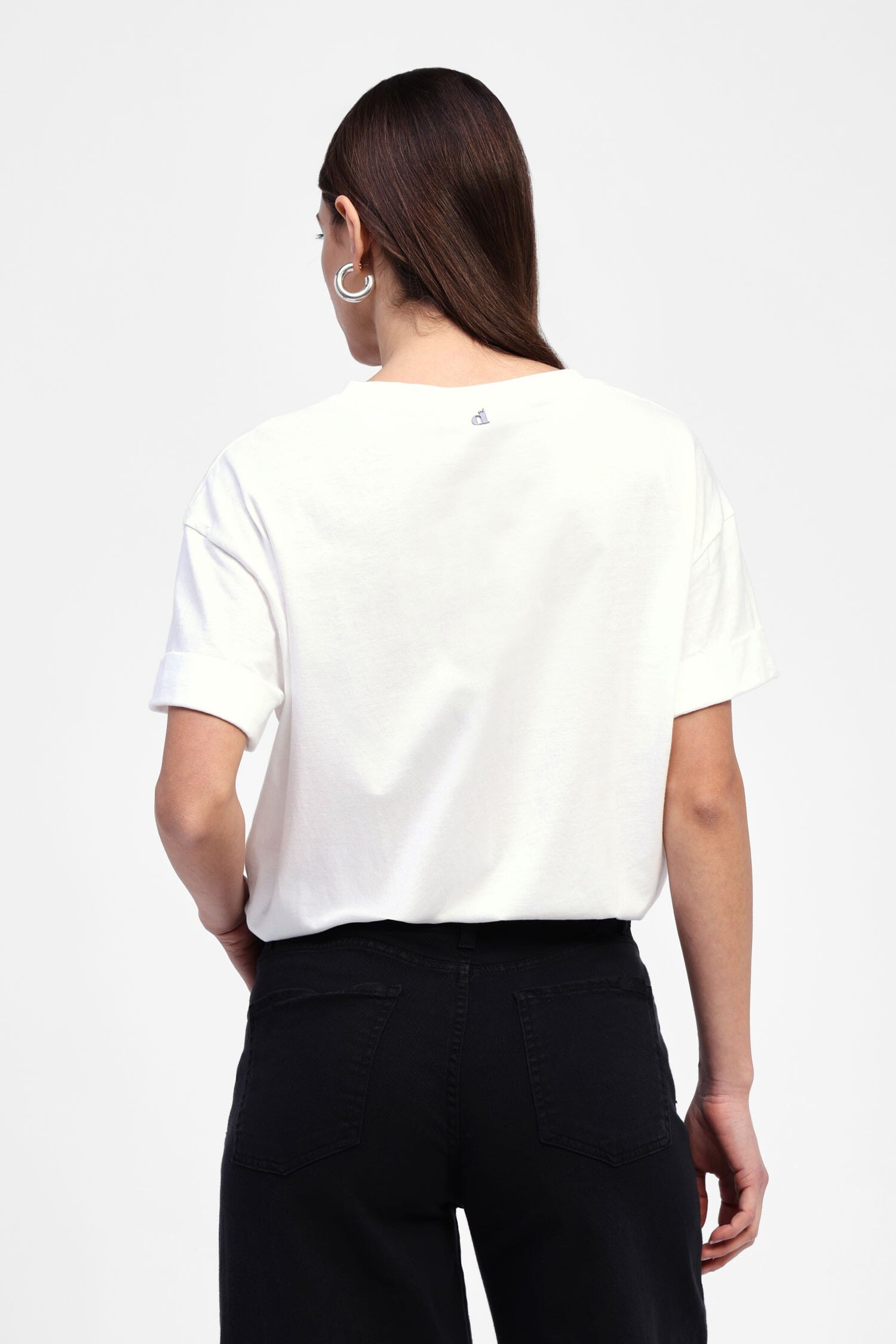 Maglietta Con Cuori Ricamati Dixie