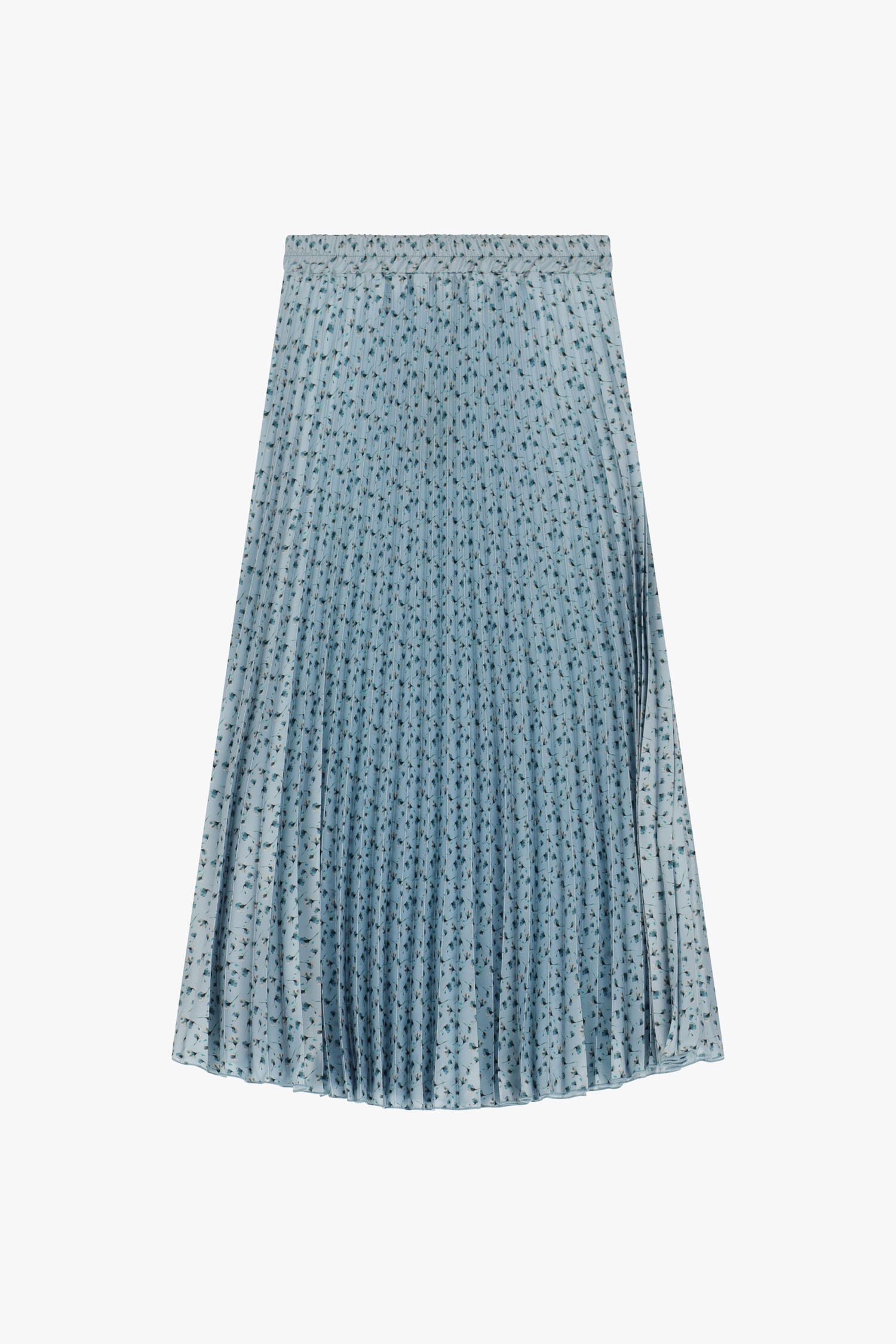 Jupe plissée à fleurs Dixie