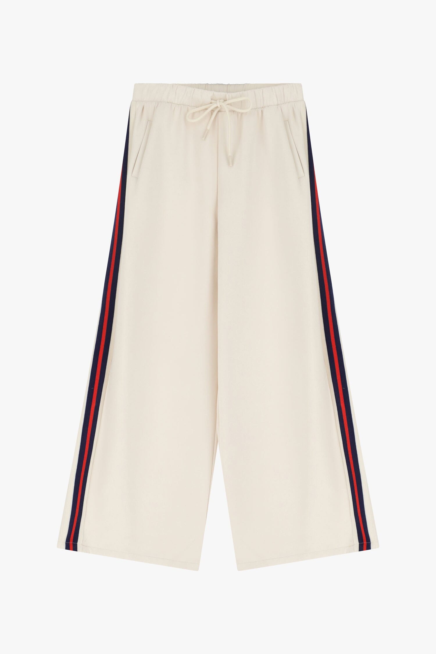 Pantaloni Larghi Con Dettagli A Righe Dixie