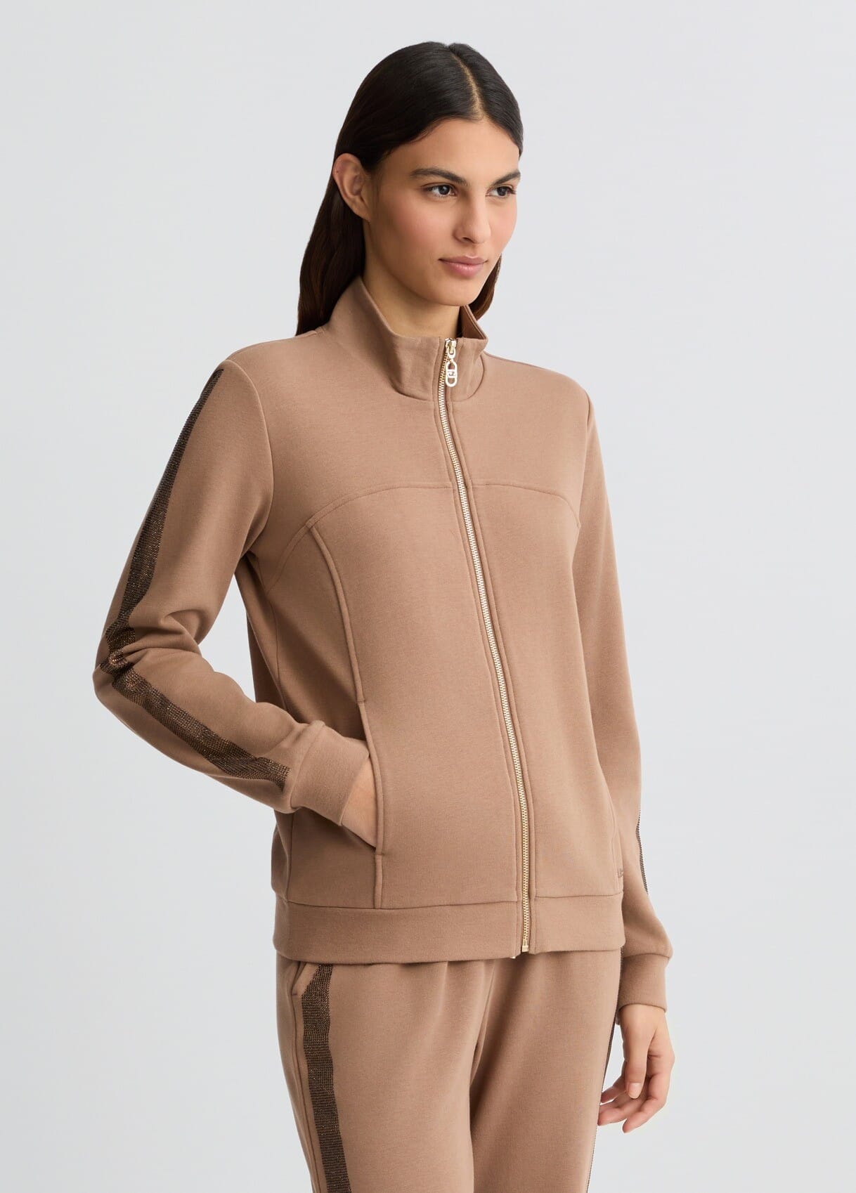 Felpa Con Strass Liu Jo