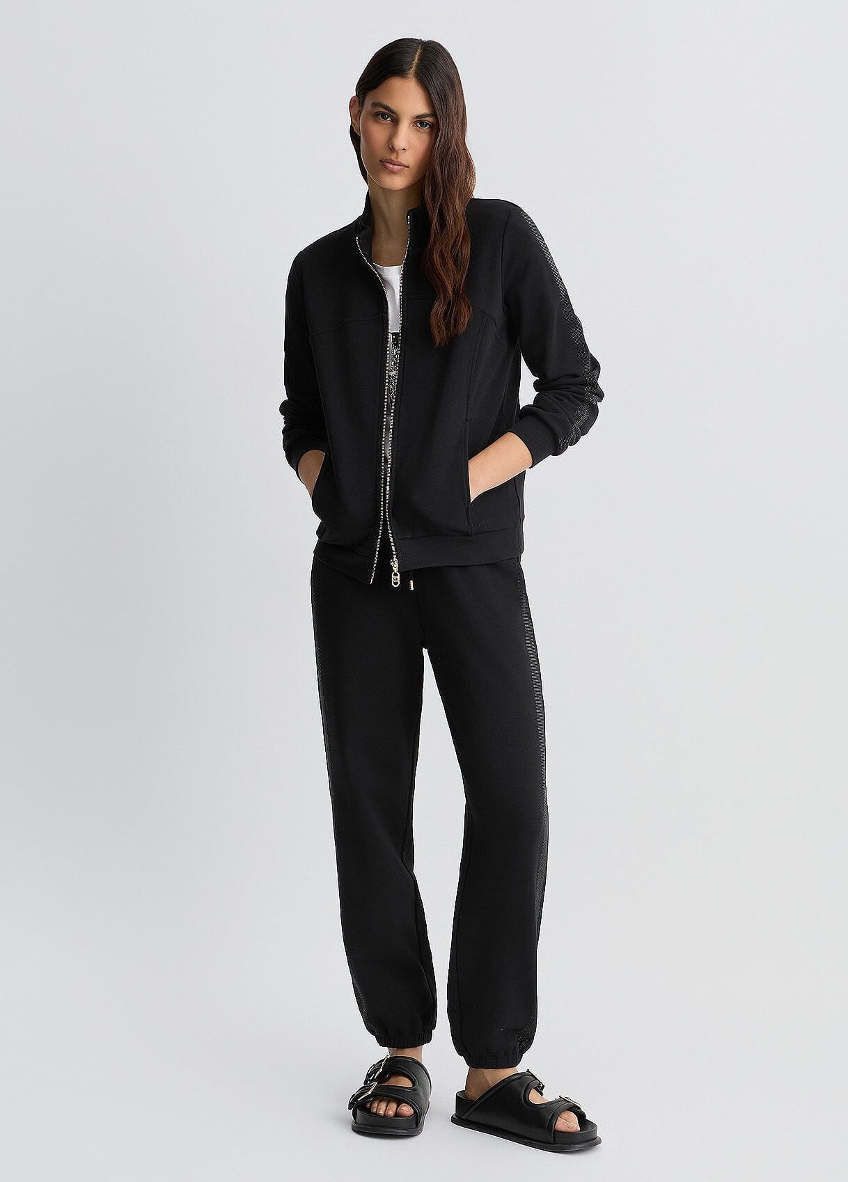 Pantaloni In Felpa Liu Jo