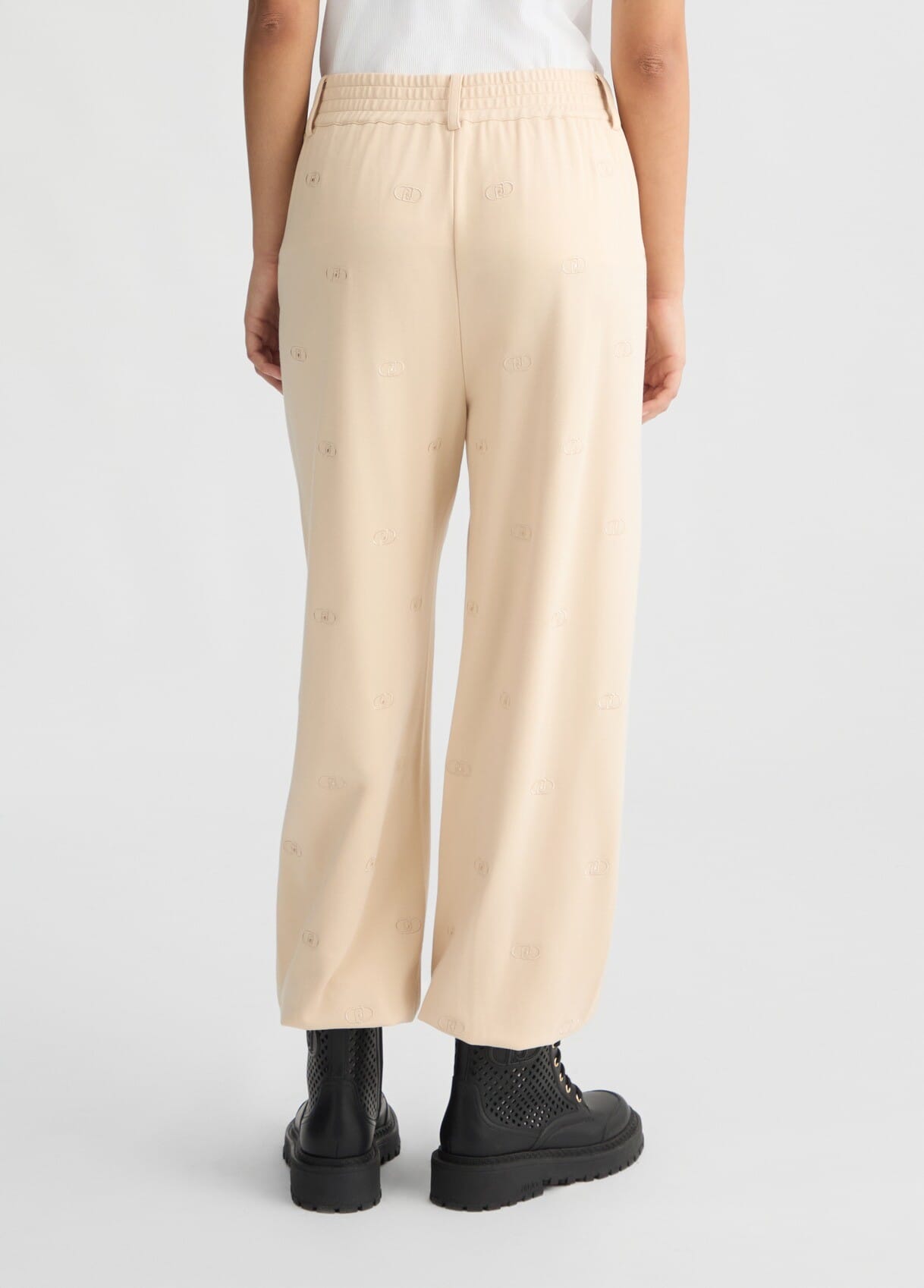 Pantaloni Con Logo Liu Jo