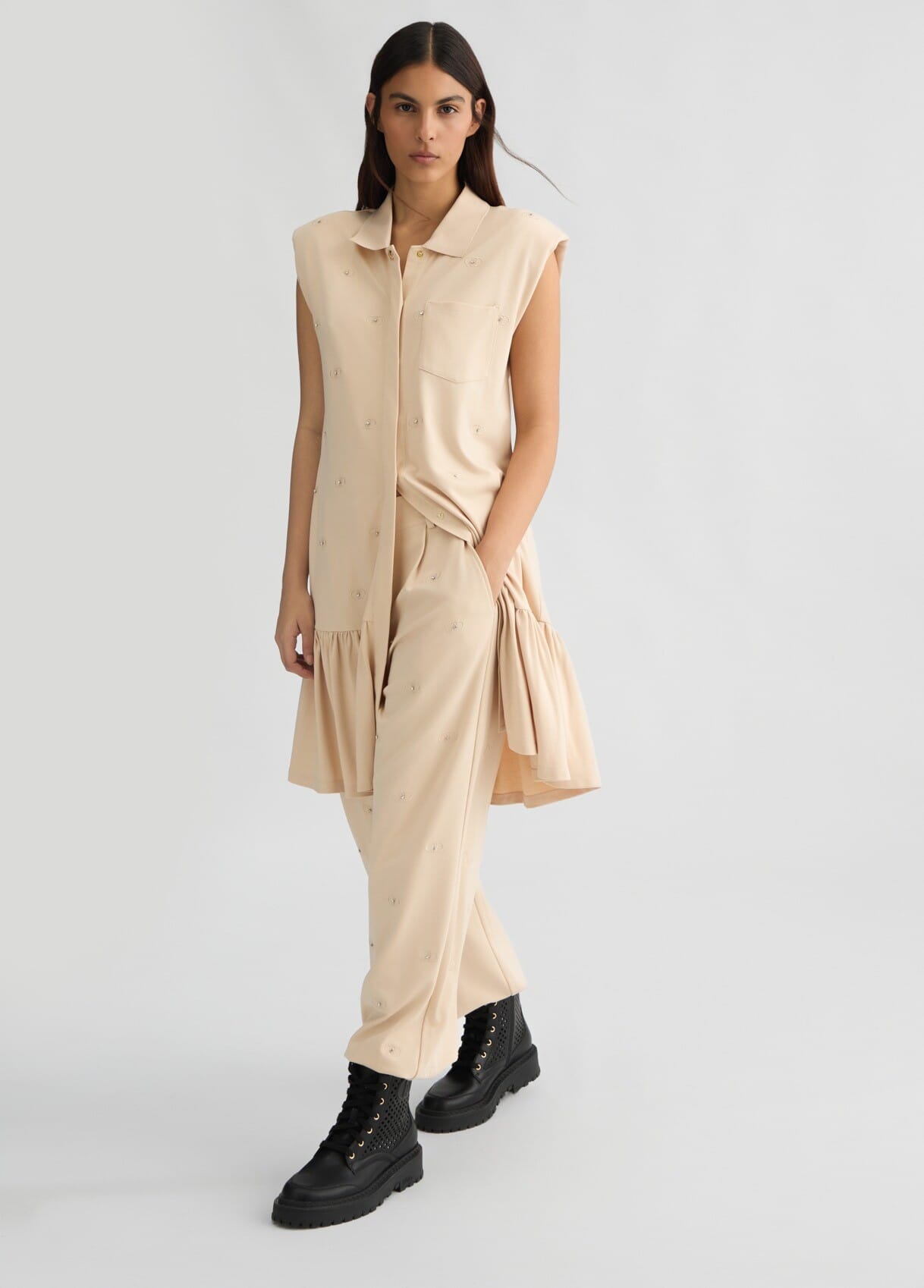 Pantaloni Con Logo Liu Jo