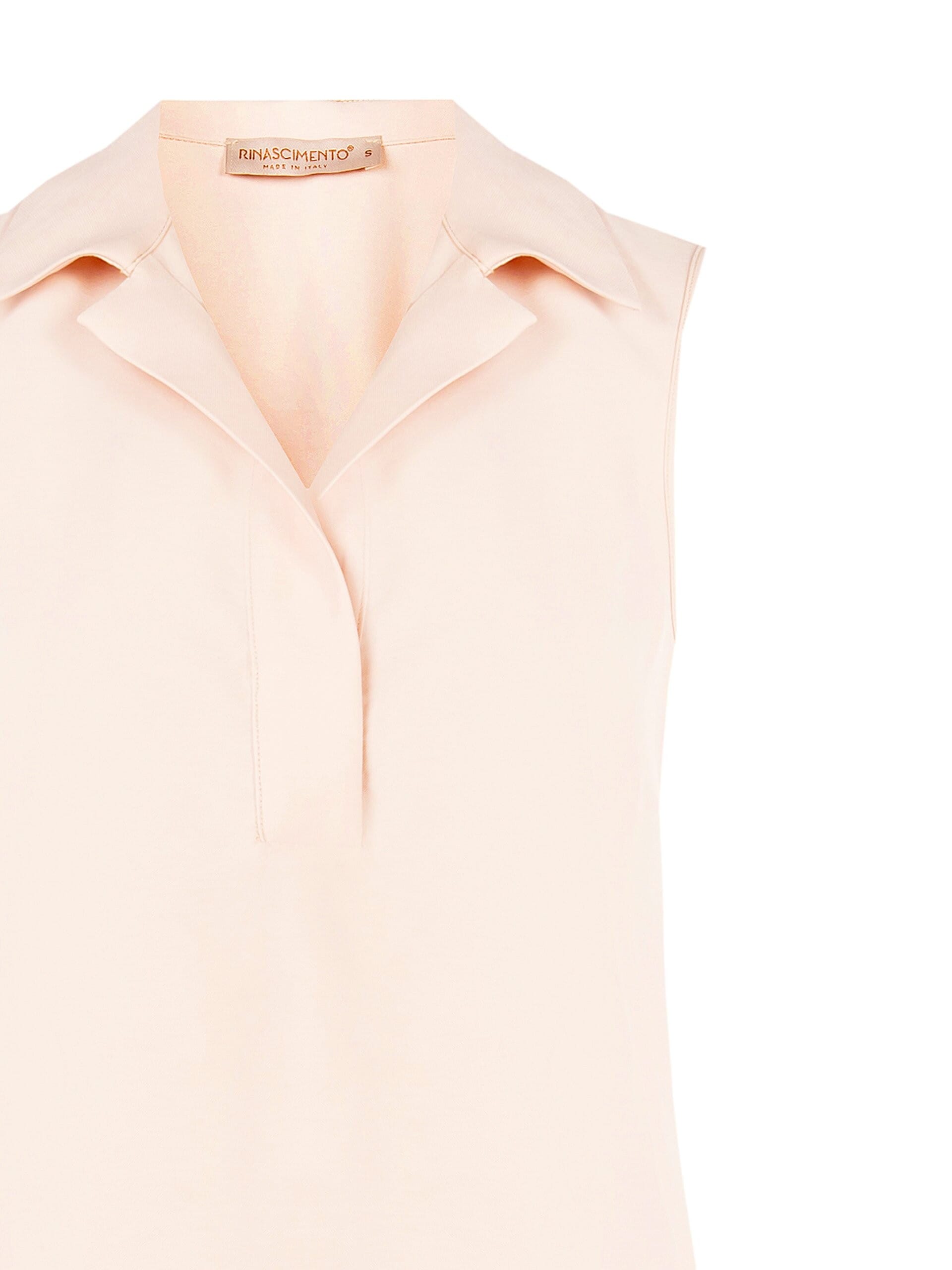 Top In Misto Viscosa Leggermente Stropicciato Rinascimento