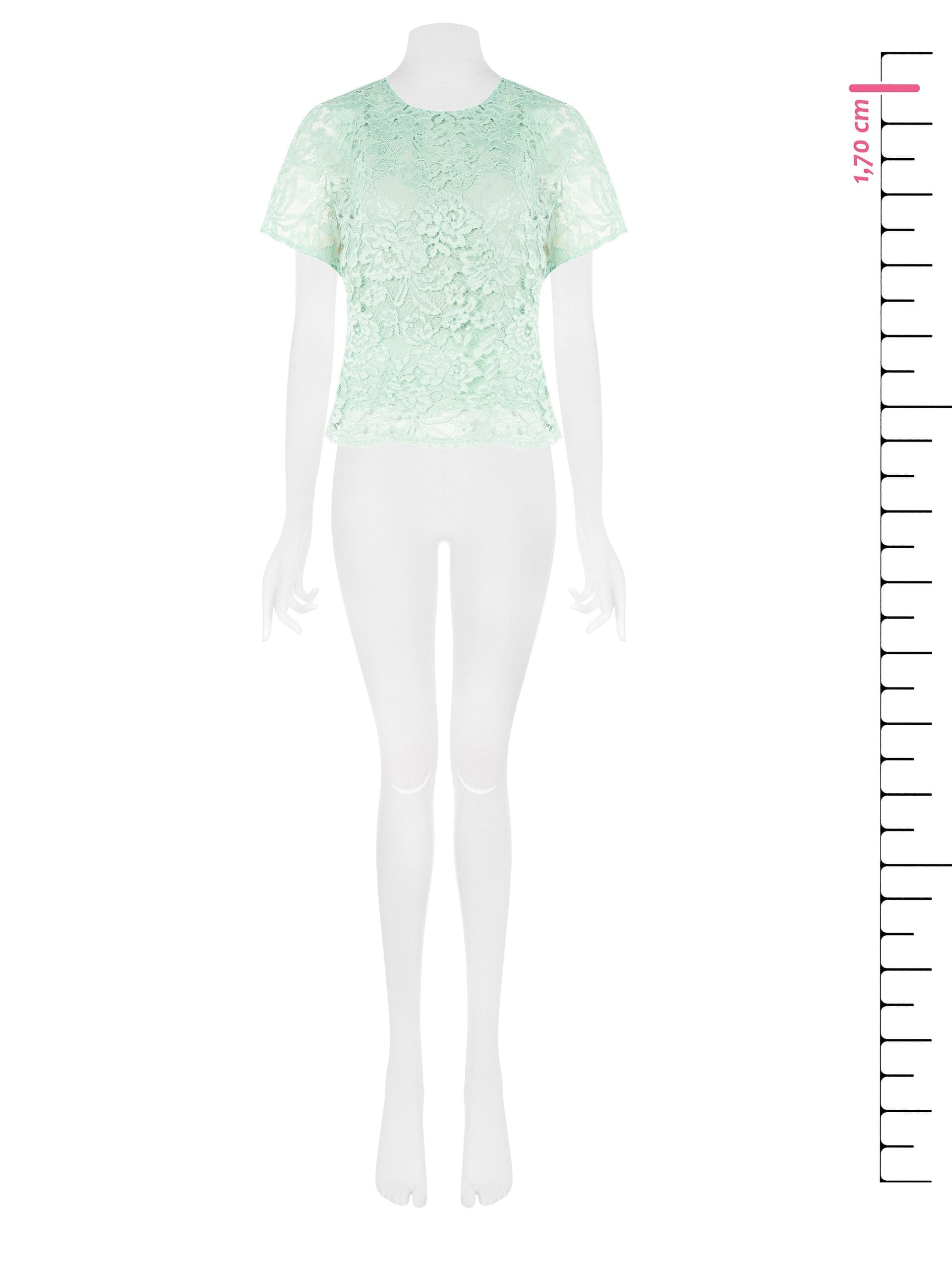 Blusa Over In Pizzo Rinascimento