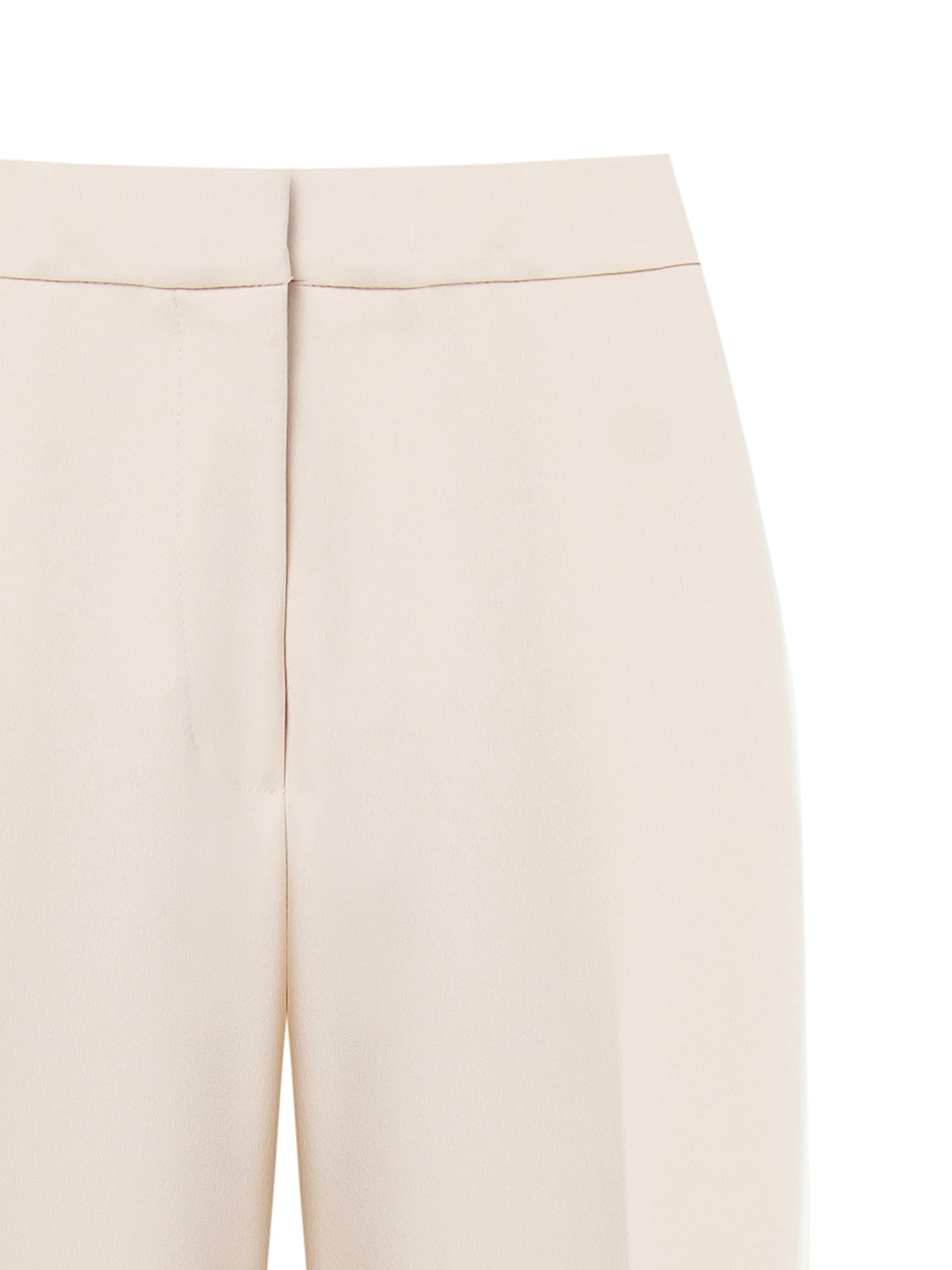 Pantaloni Palazzo In Scuba Crepe Con Tasche Rinascimento