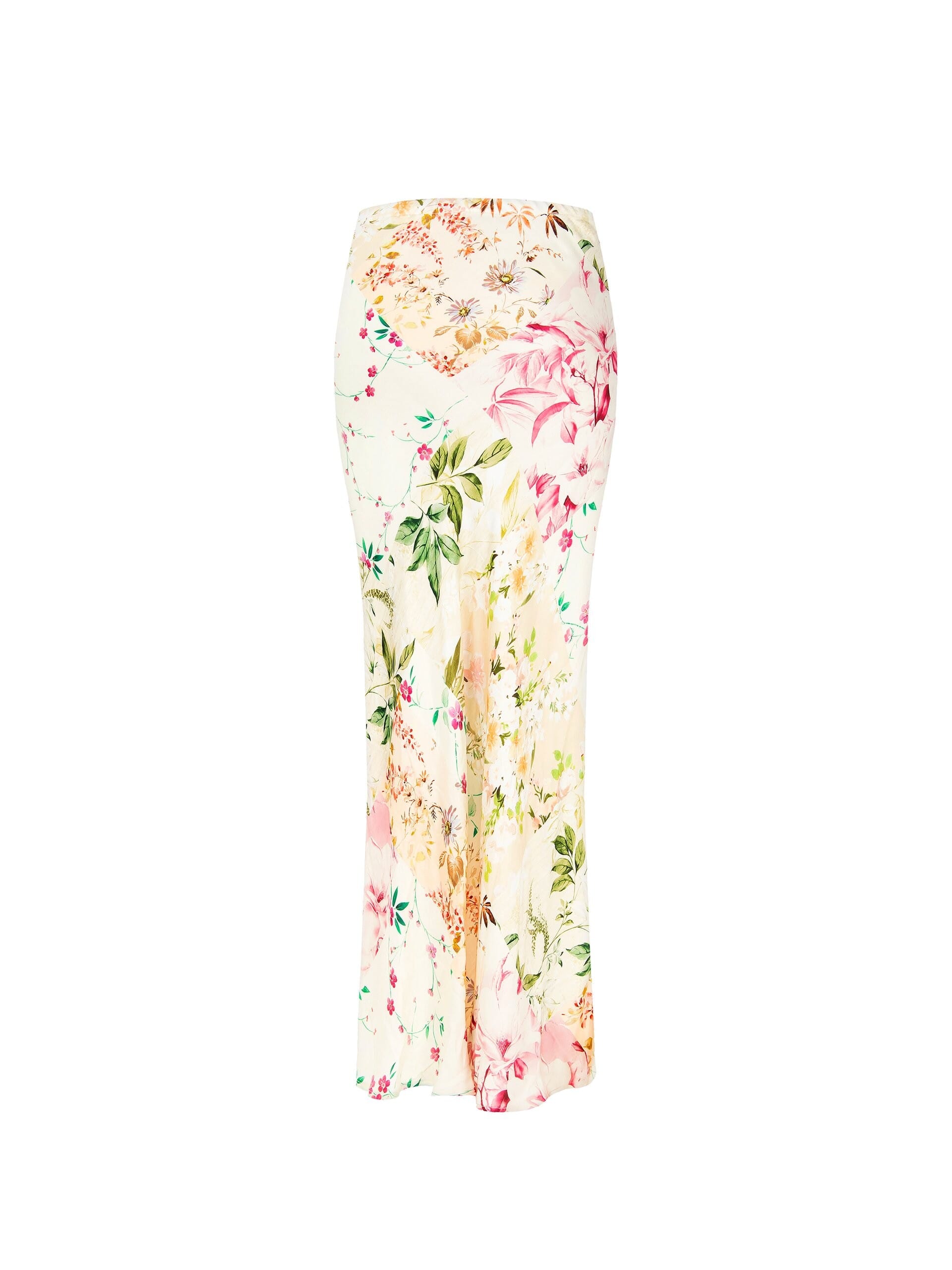 Gonna Lunga A Tubino In Viscosa Rinascimento