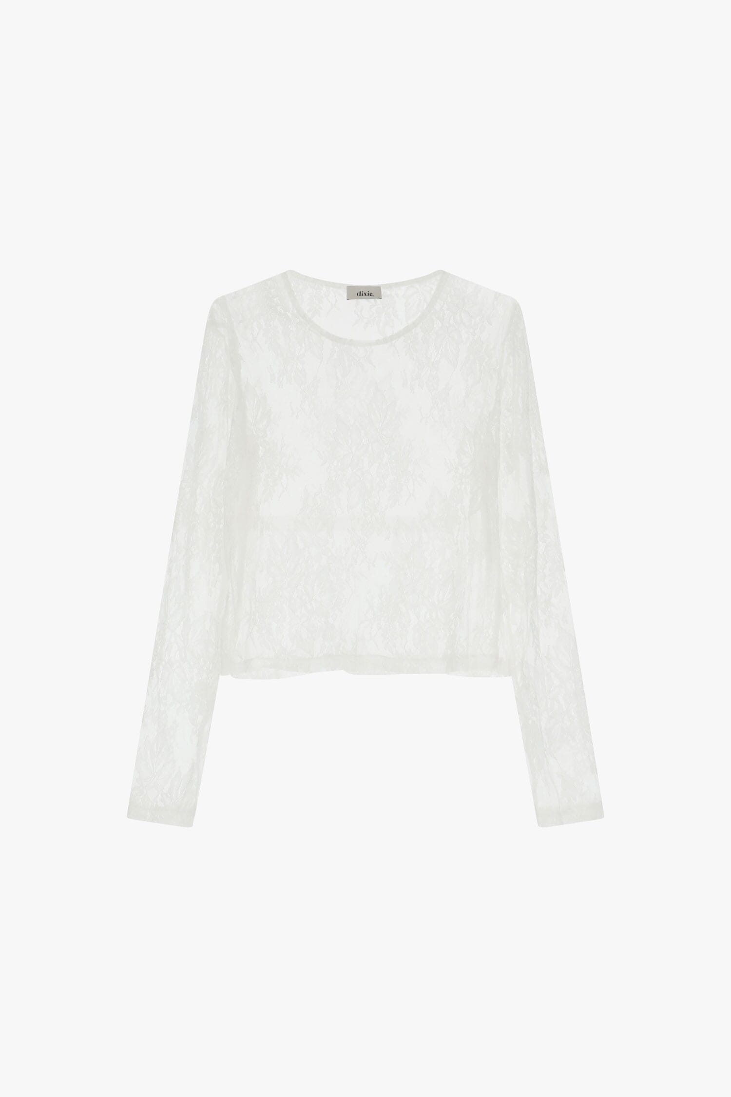 Long-sleeved T-shirt with Dixie pattern