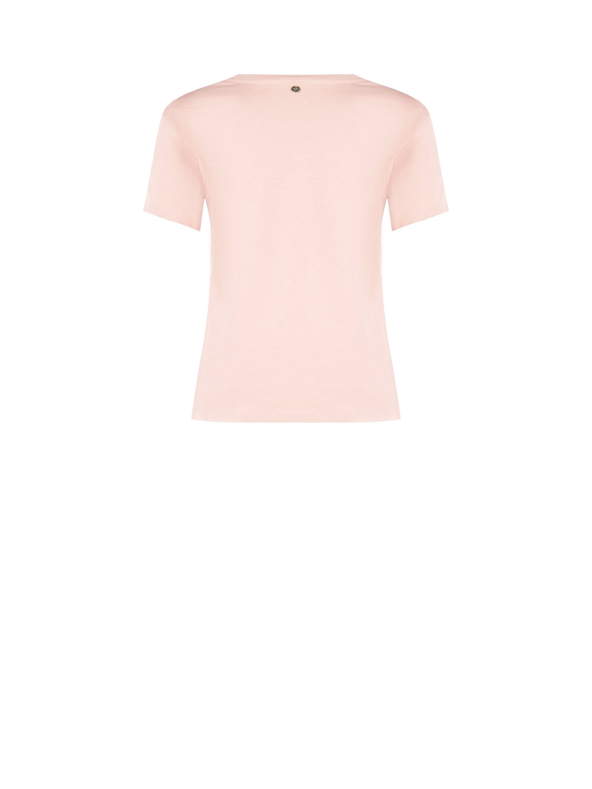 T-Shirt Regular In Cotone Con Slogan Rinascimento