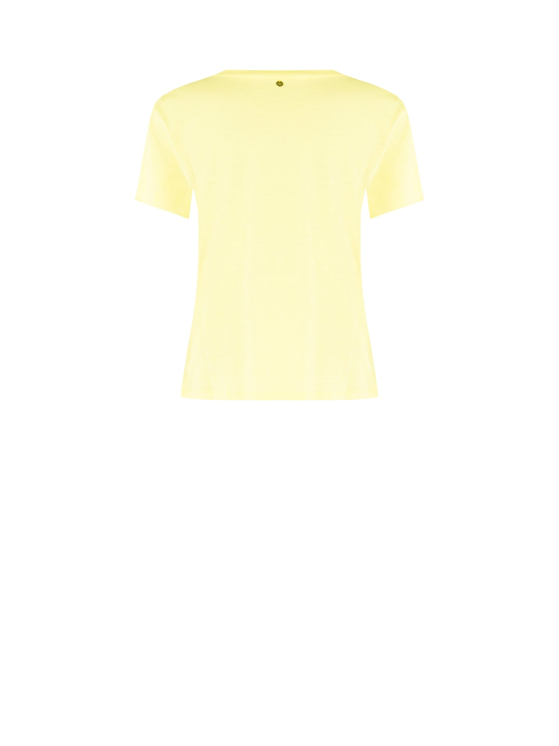 T-Shirt Regular In Cotone Con Slogan Rinascimento