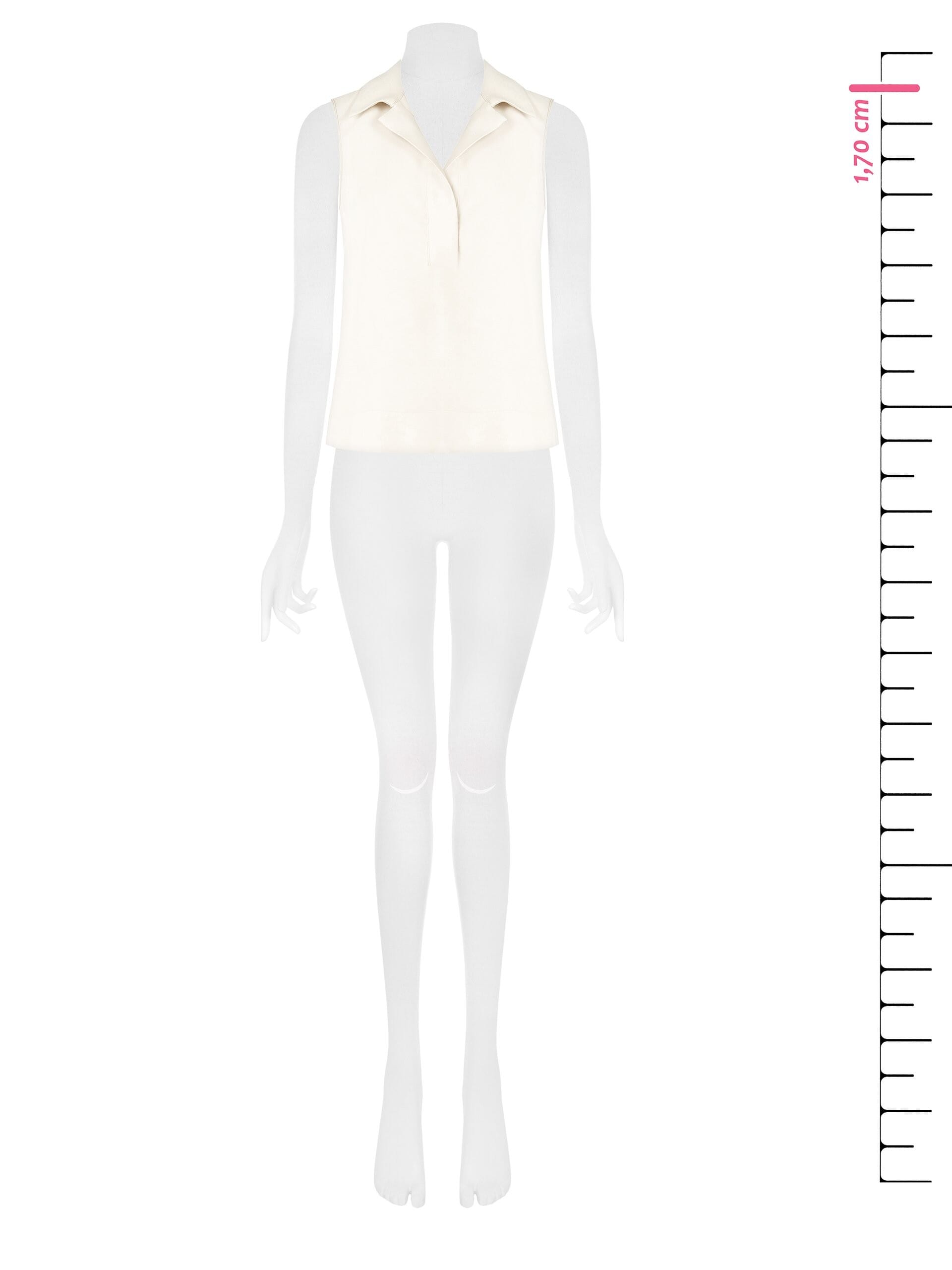 Top In Misto Viscosa Leggermente Stropicciato Rinascimento