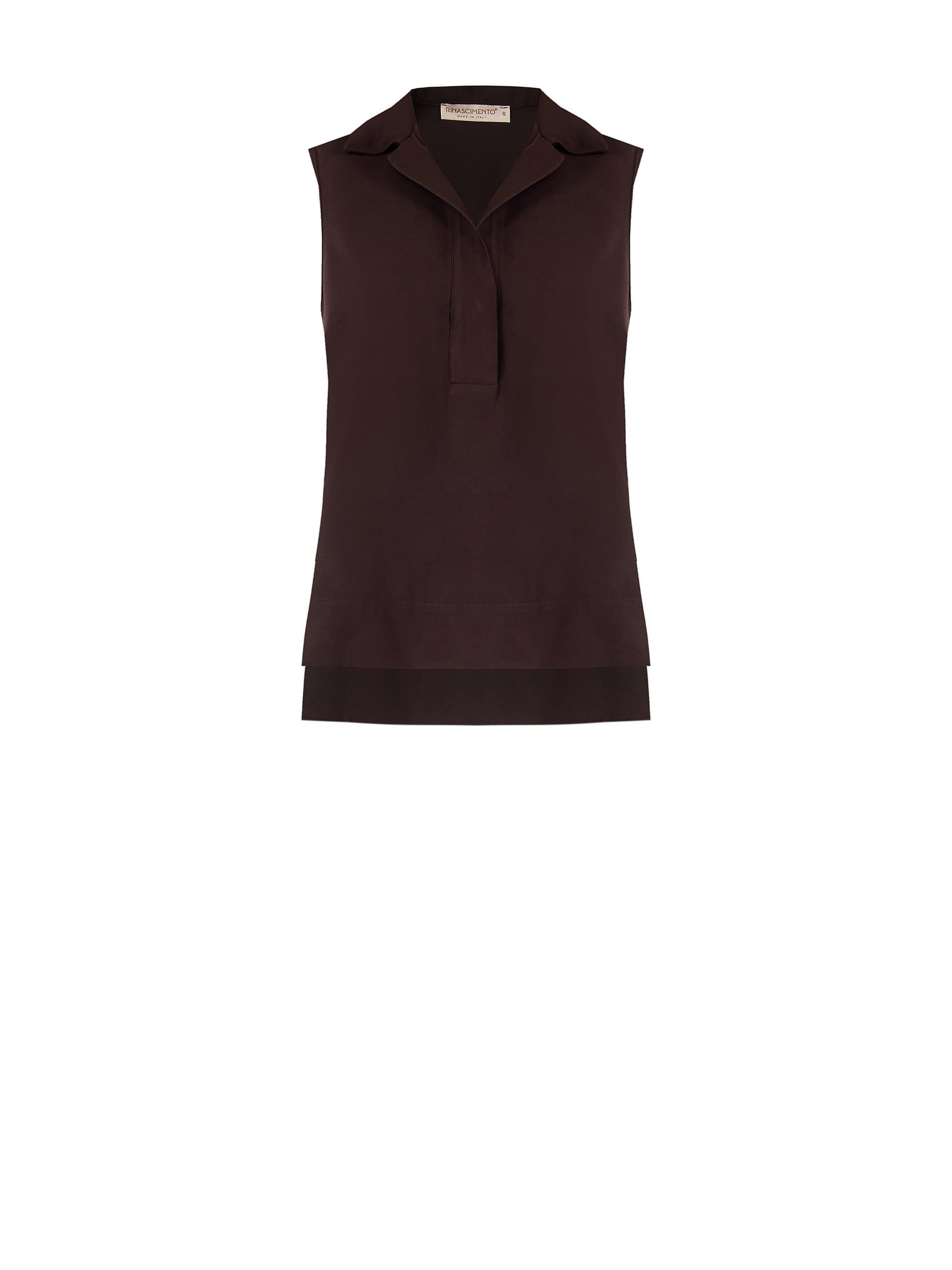 Top In Misto Viscosa Leggermente Stropicciato Rinascimento