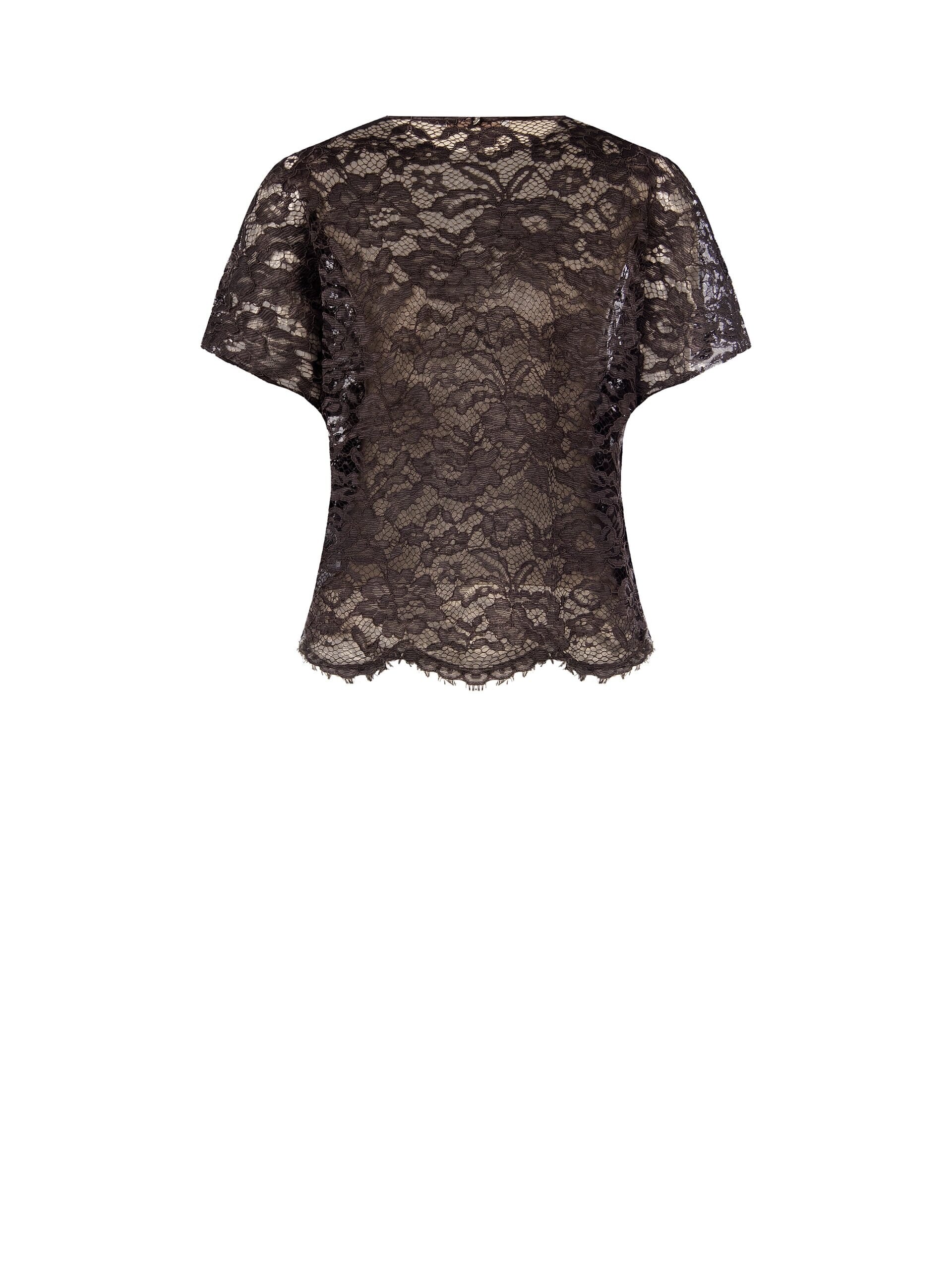 Blusa Over In Pizzo Rinascimento