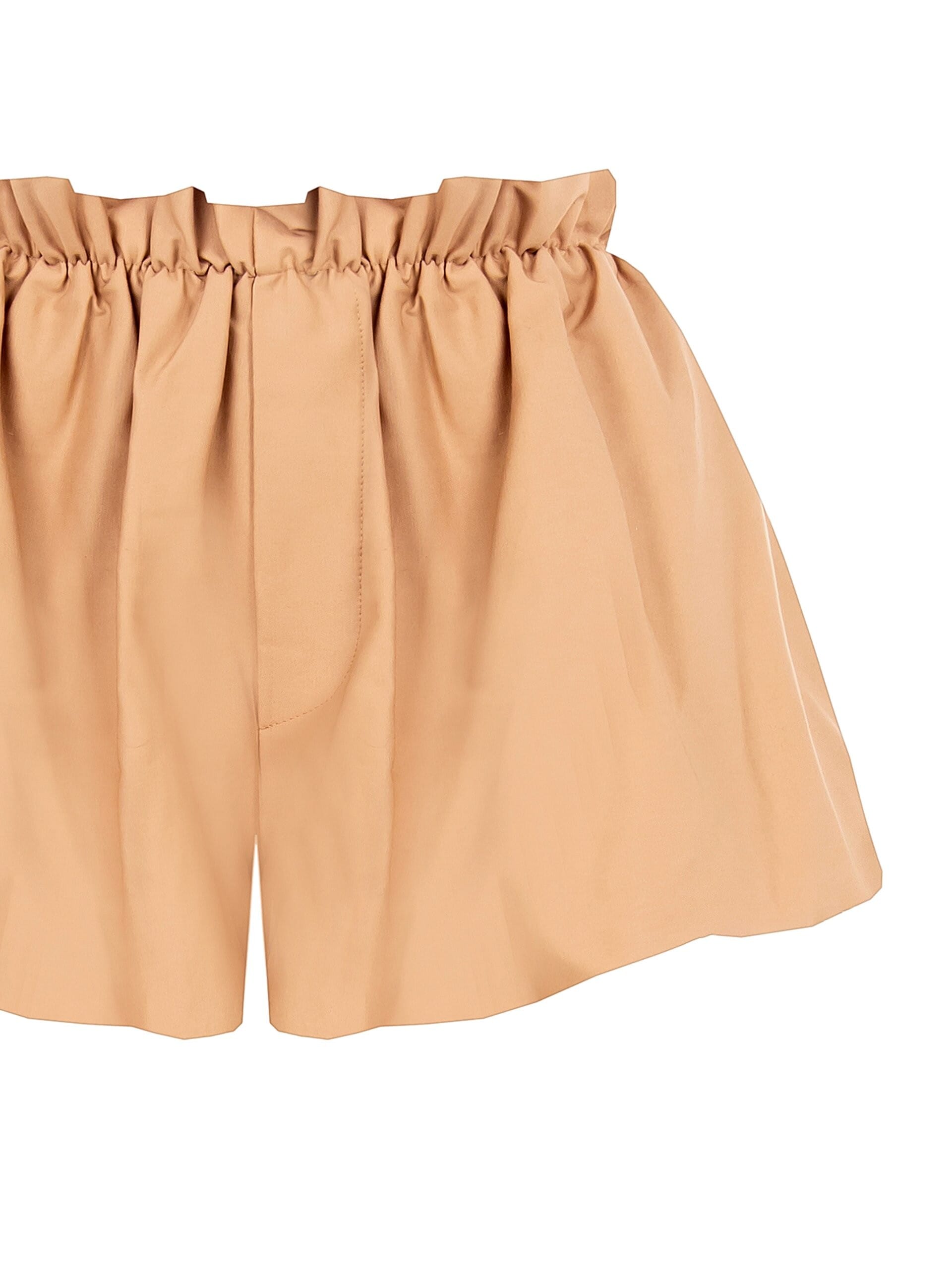 Pantaloni Corti A Palloncino In Cotone Rinascimento