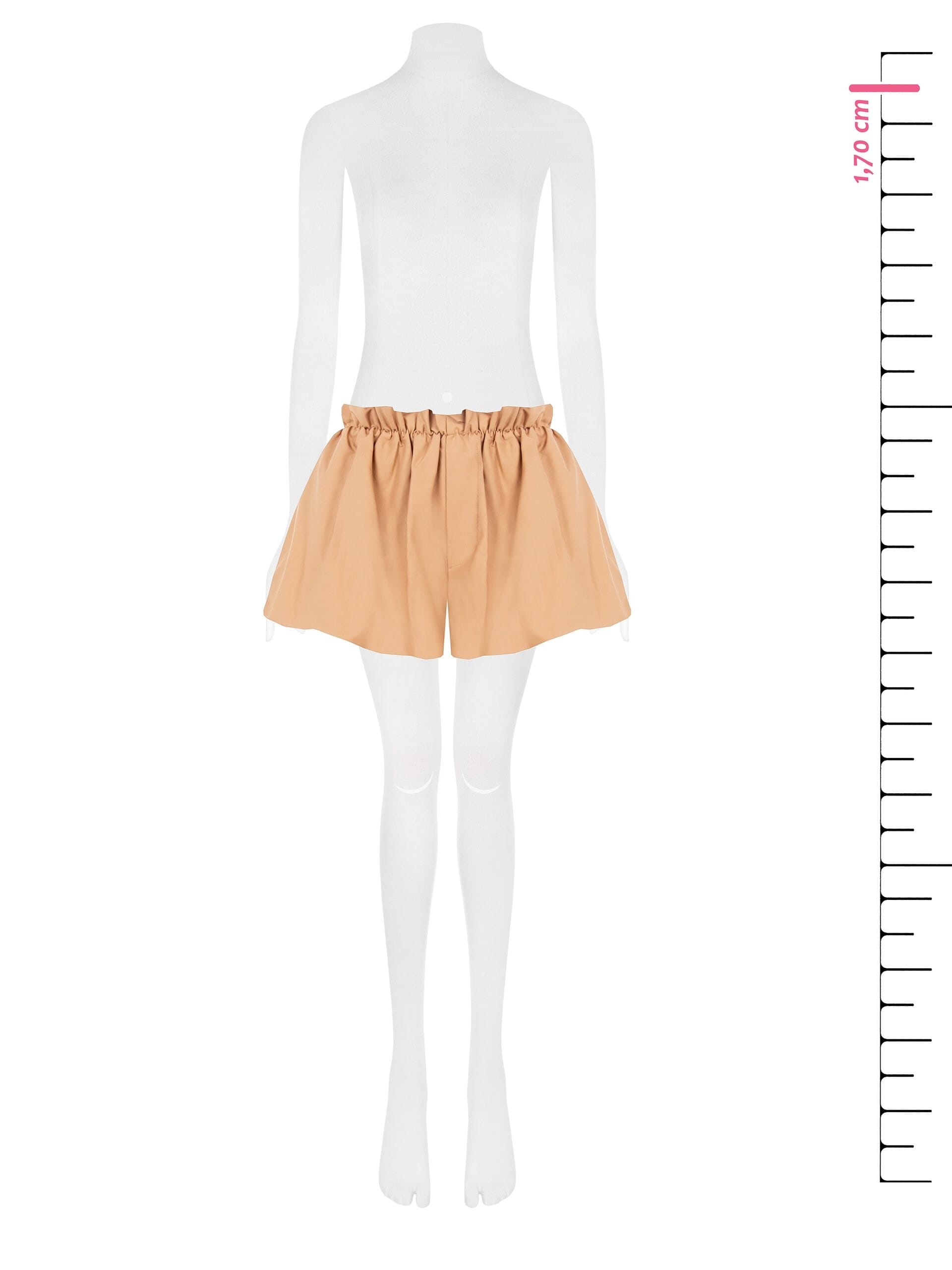 Pantaloni Corti A Palloncino In Cotone Rinascimento