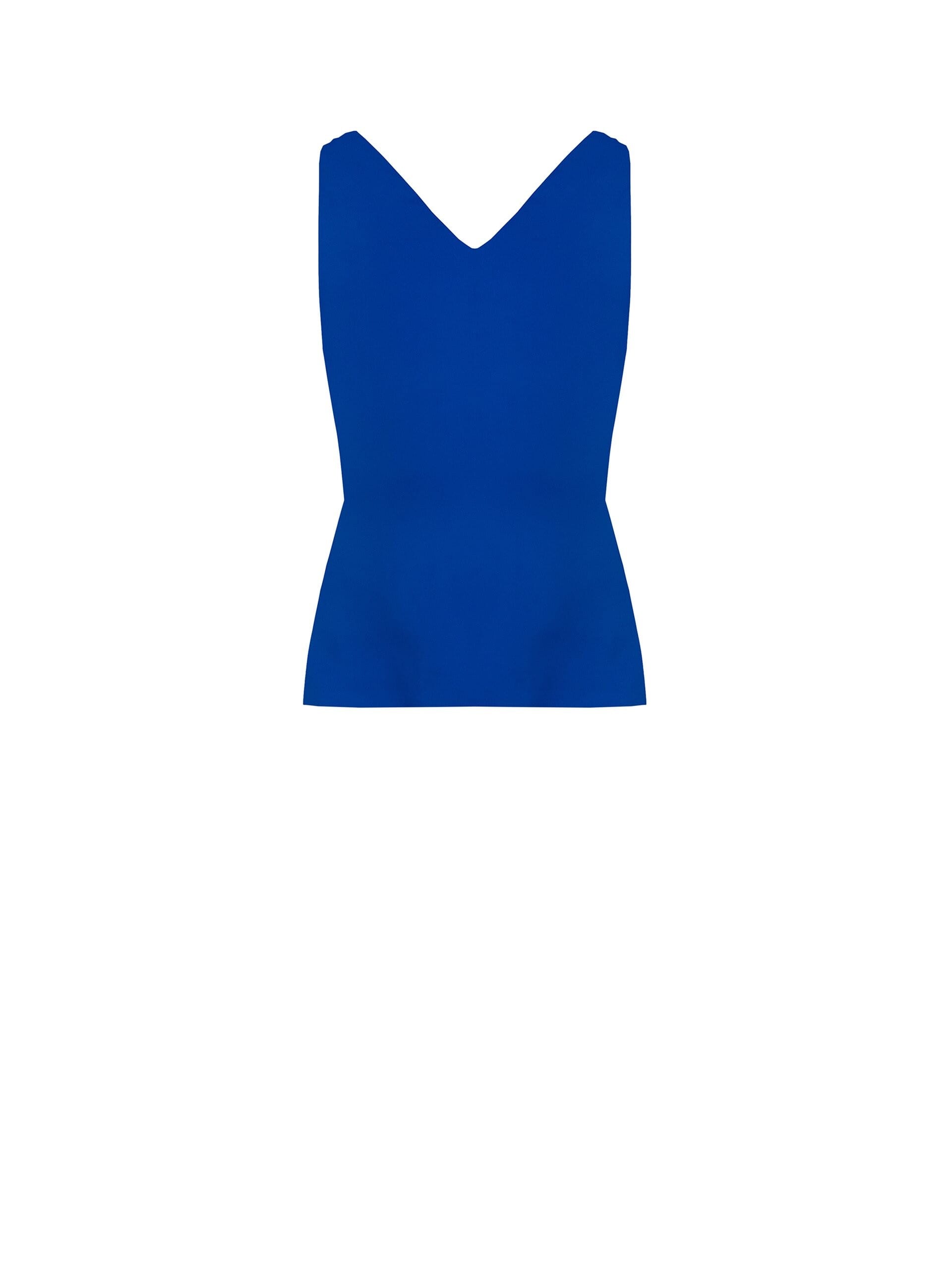 Top In Georgette Con Fibbia Oro E Scollo A V Incrociato Rinascimento