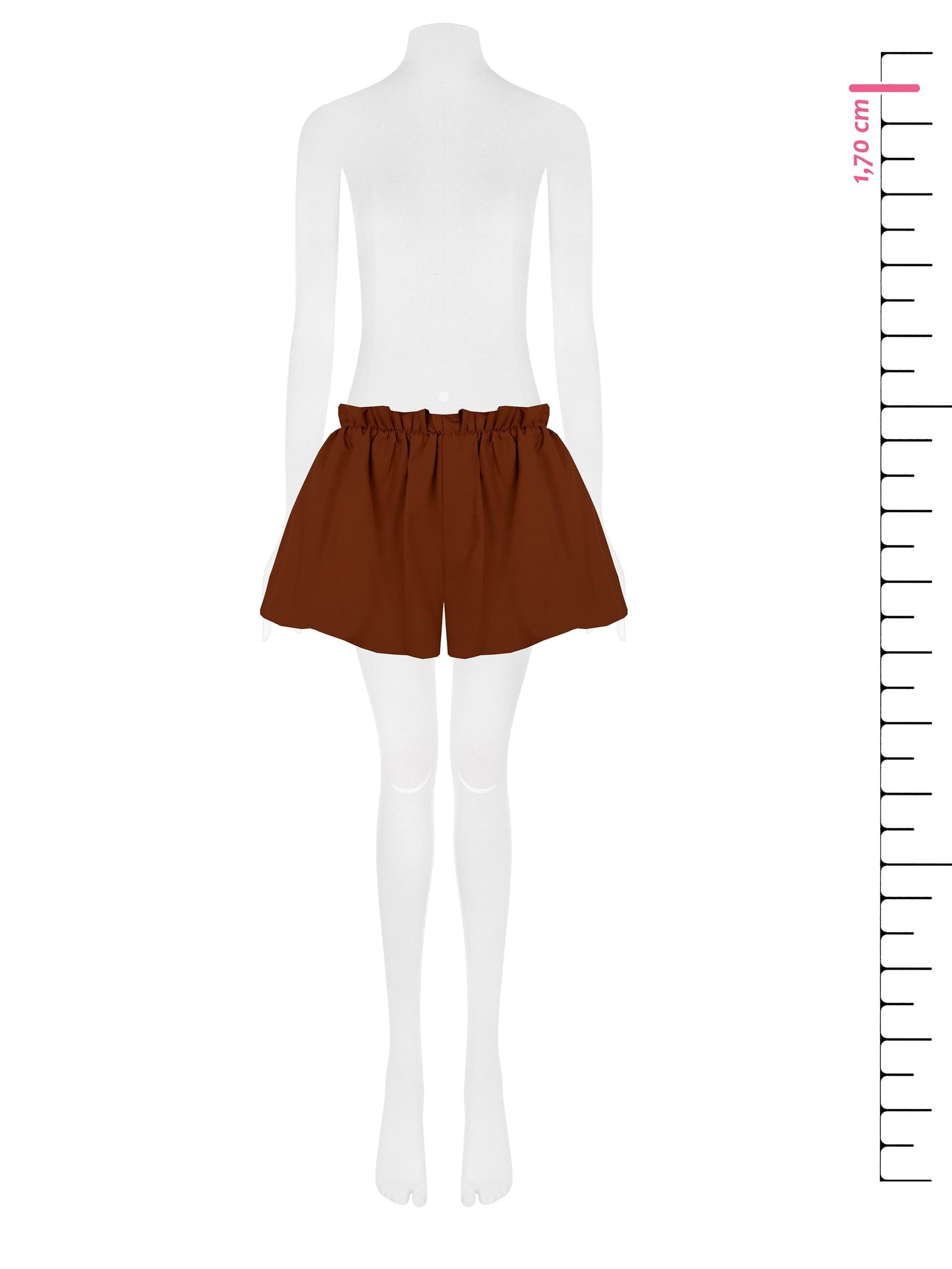 Pantaloni Corti A Palloncino In Cotone Rinascimento