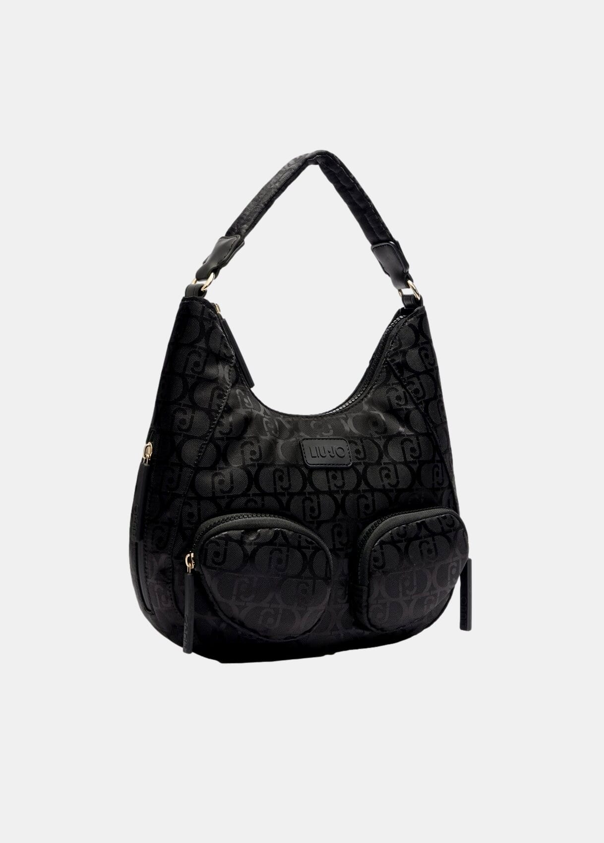 Borsa A Spalla In Nylon Jacquard Liu Jo