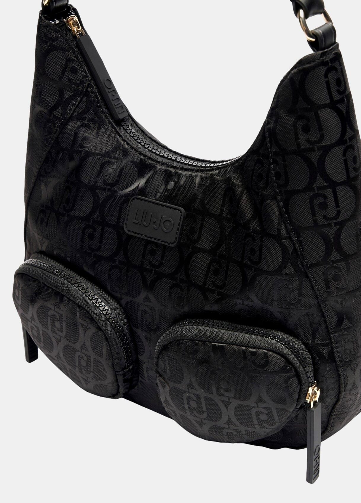 Borsa A Spalla In Nylon Jacquard Liu Jo