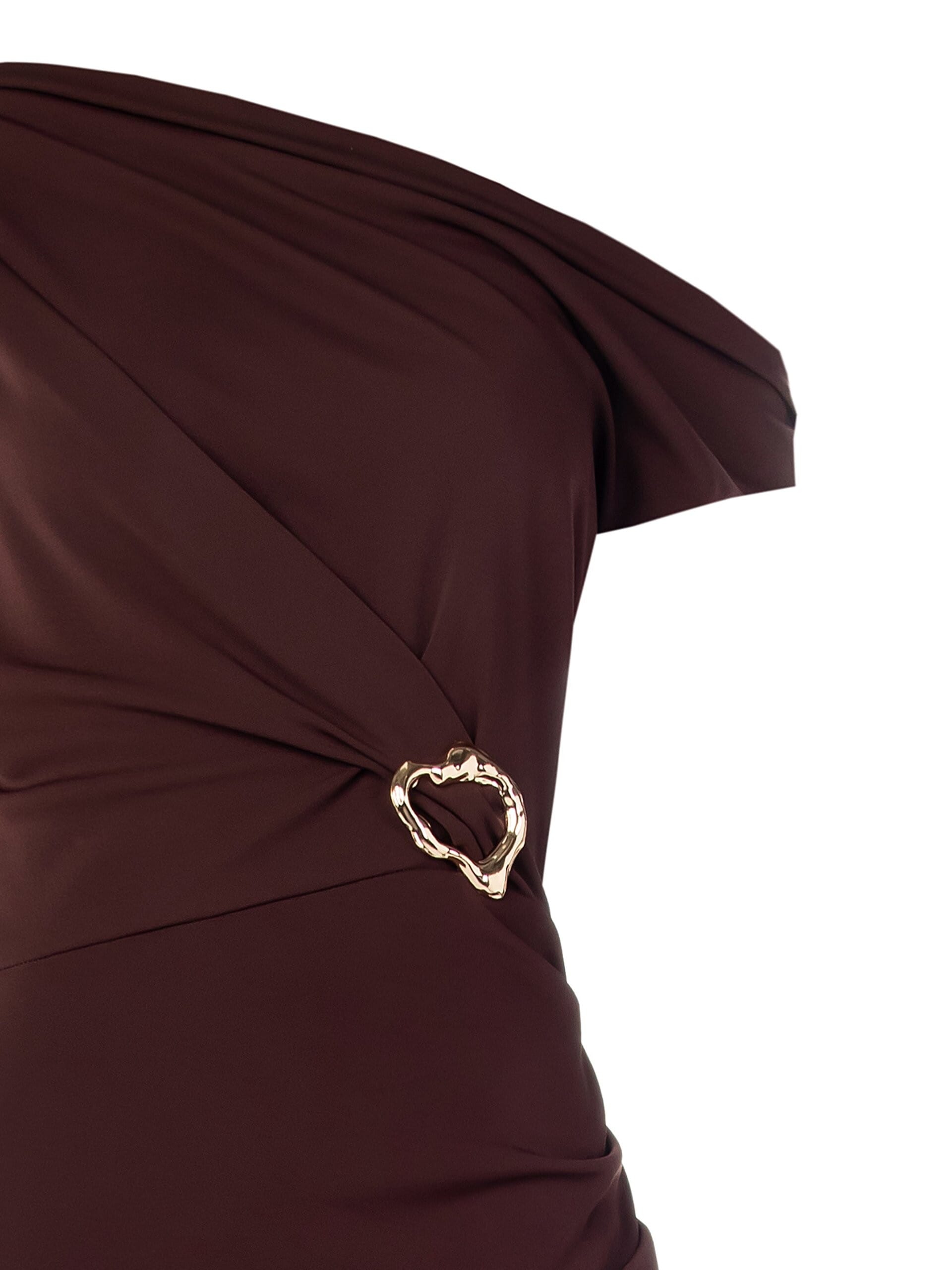 Abito A Tubino In Maglina Con Dettaglio Fibbia Rinascimento