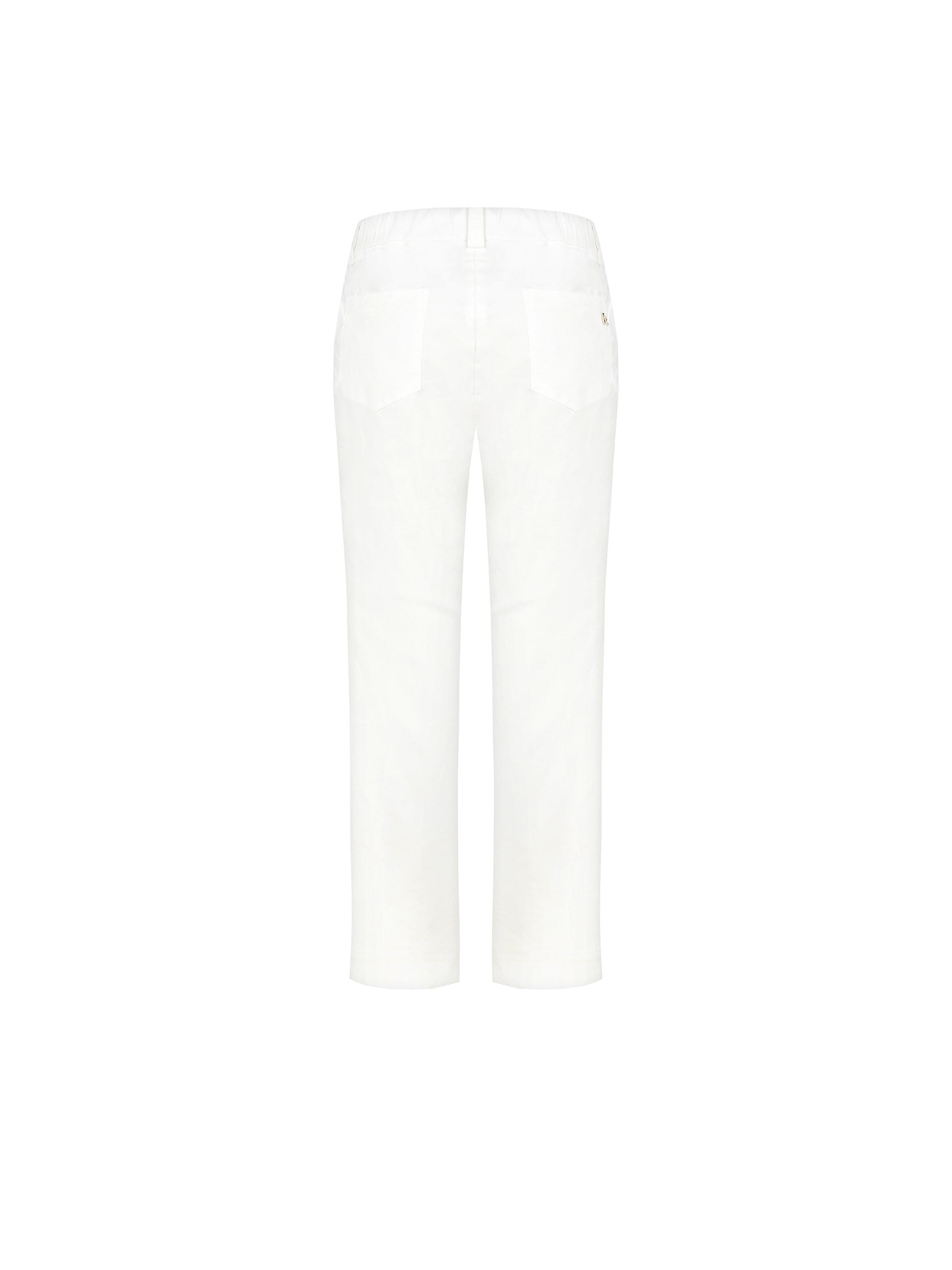 Rinascimento Stretch Fabric Cropped Trousers