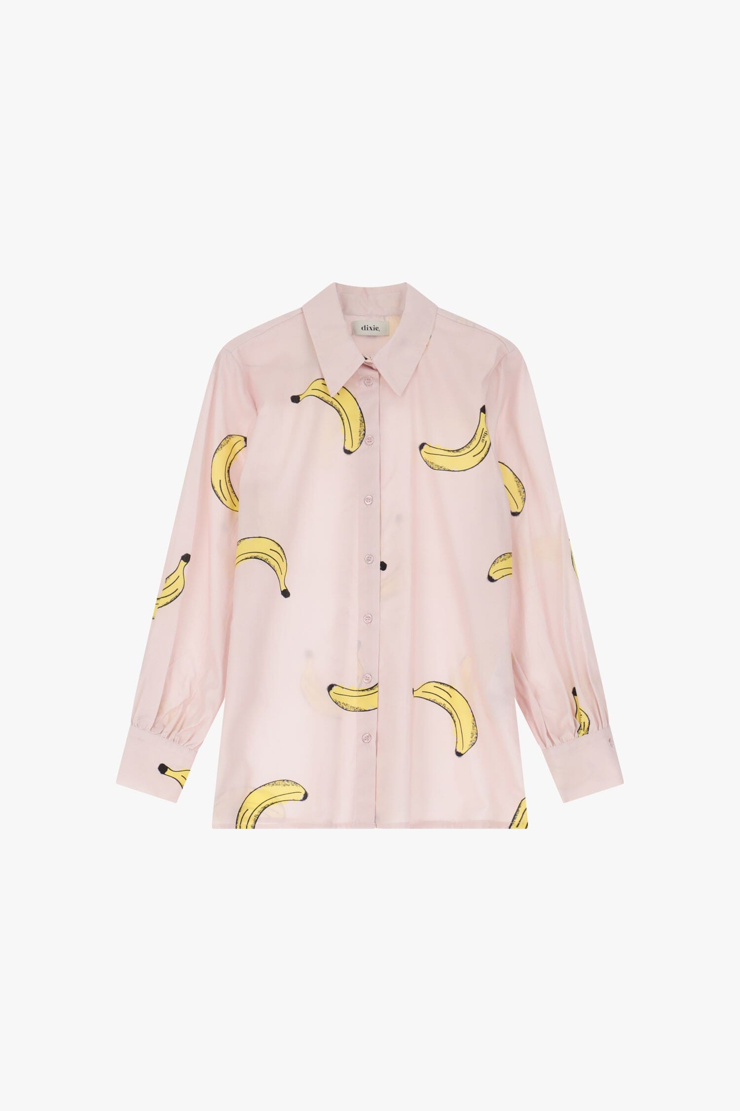 Camicia Con Stampa E Colletto Classico Dixie