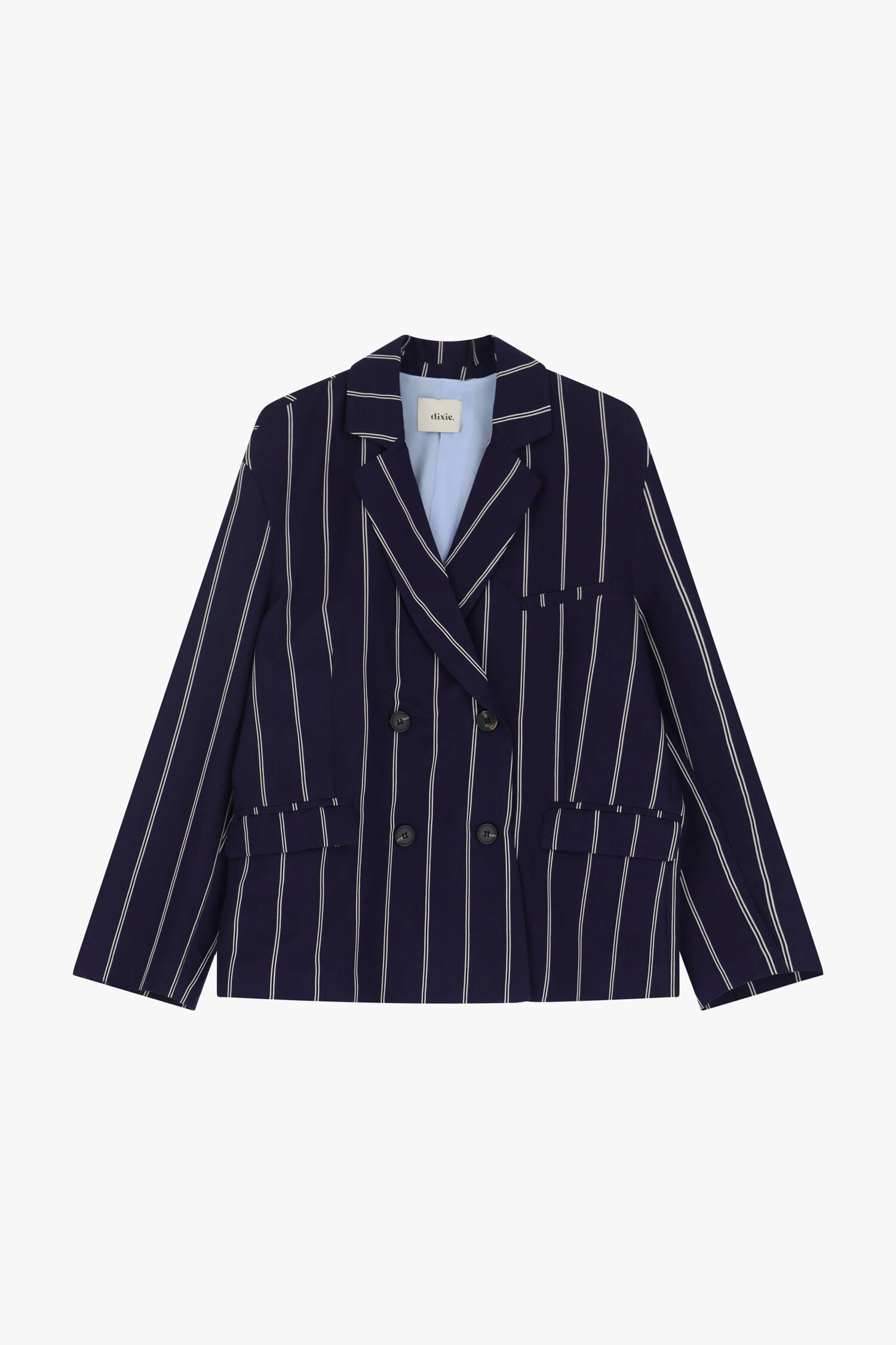 Blazer rayé à double boutonnage Dixie