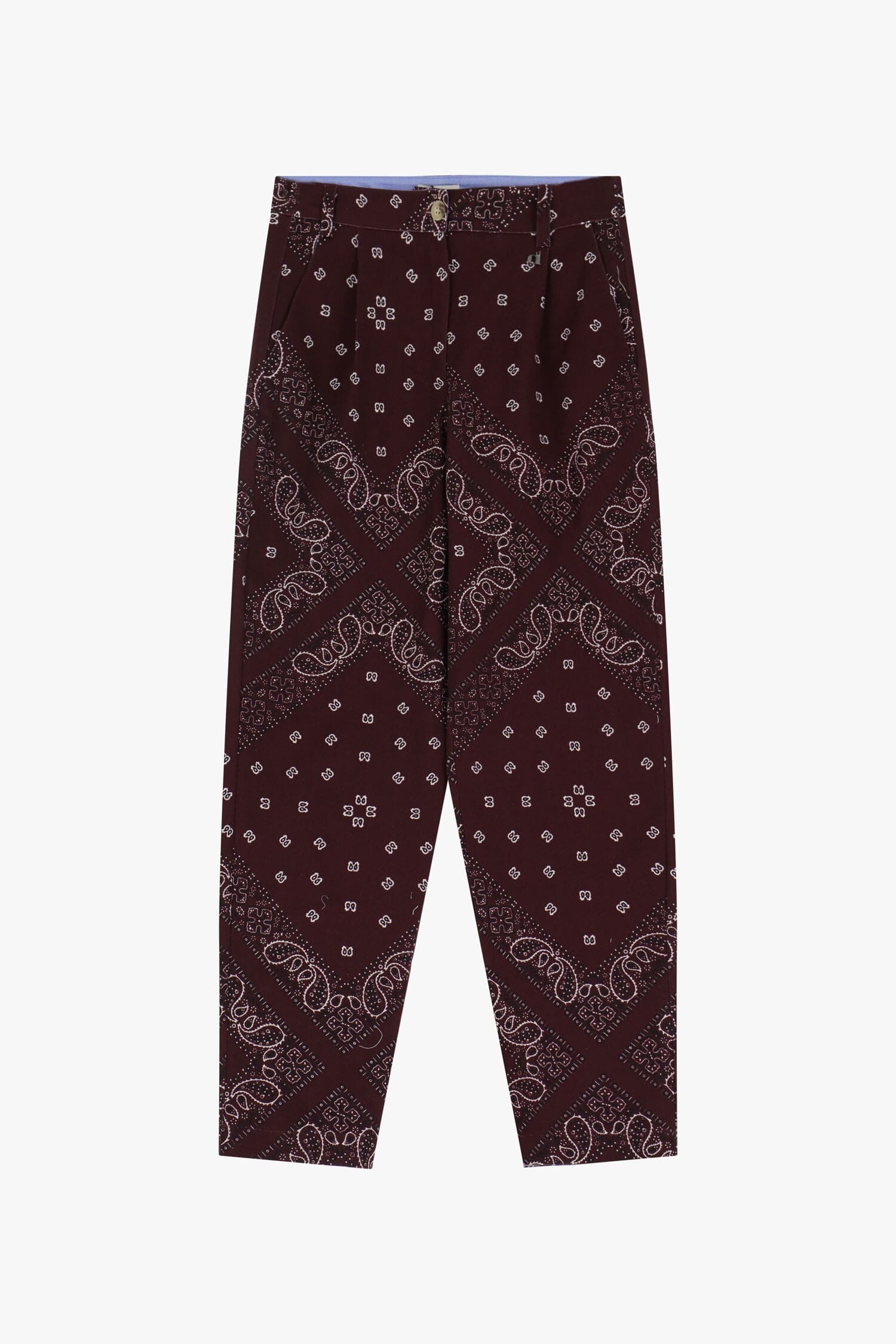 Dixie Foulard Print Chino Trousers