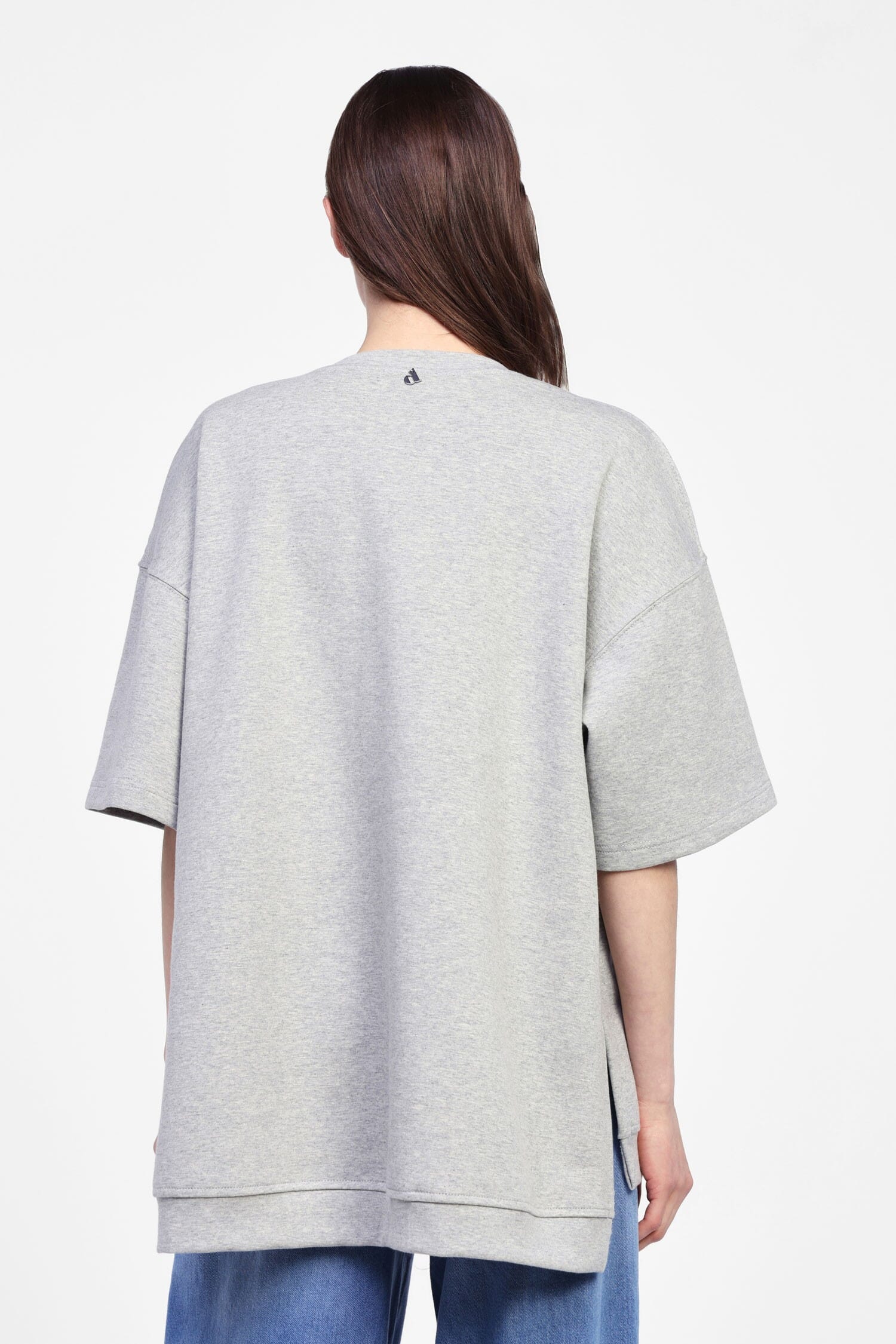 Sweatshirt with Floral Embroidery Detail Dixie