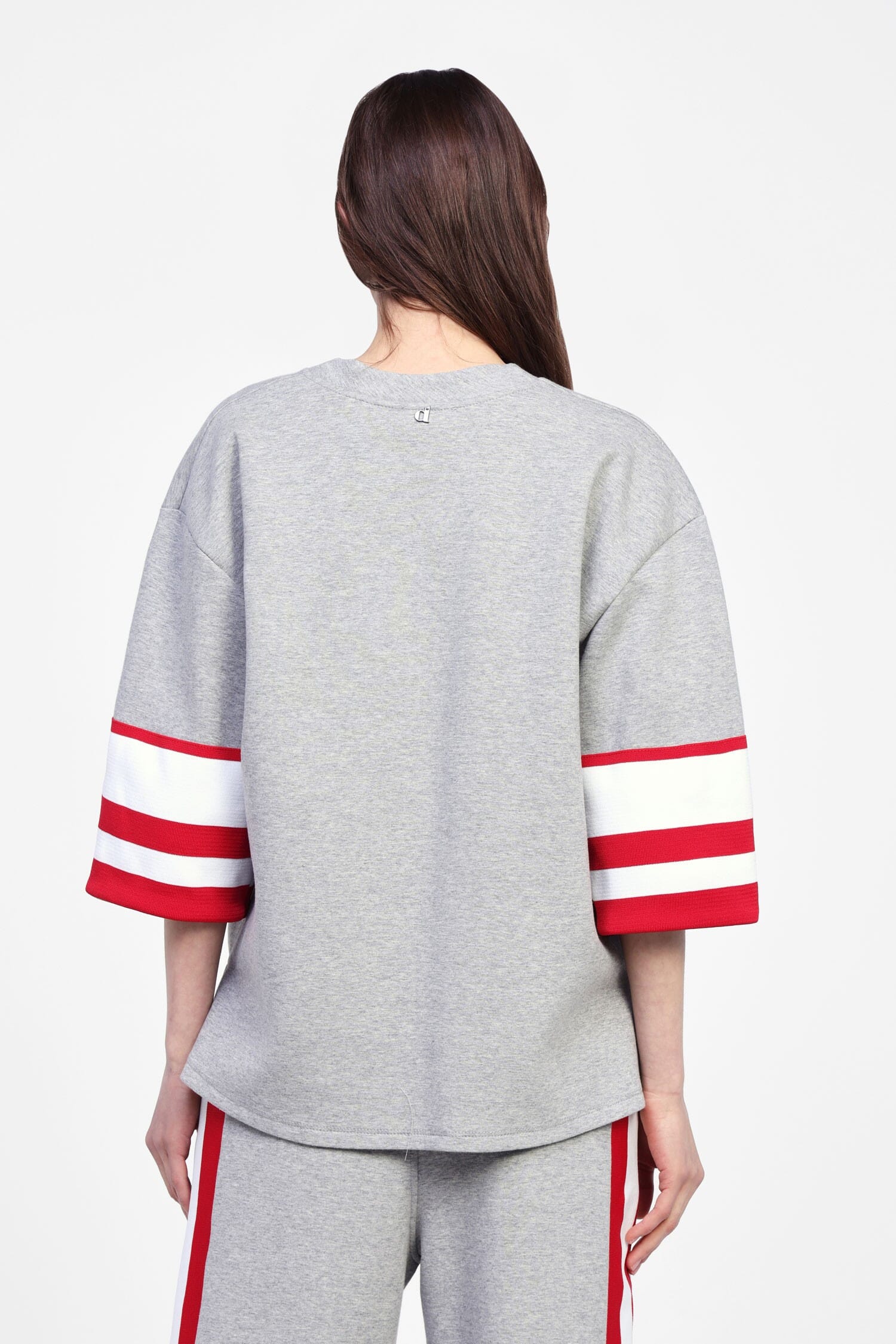 Maglia Oversize Con Maniche A Righe Dixie