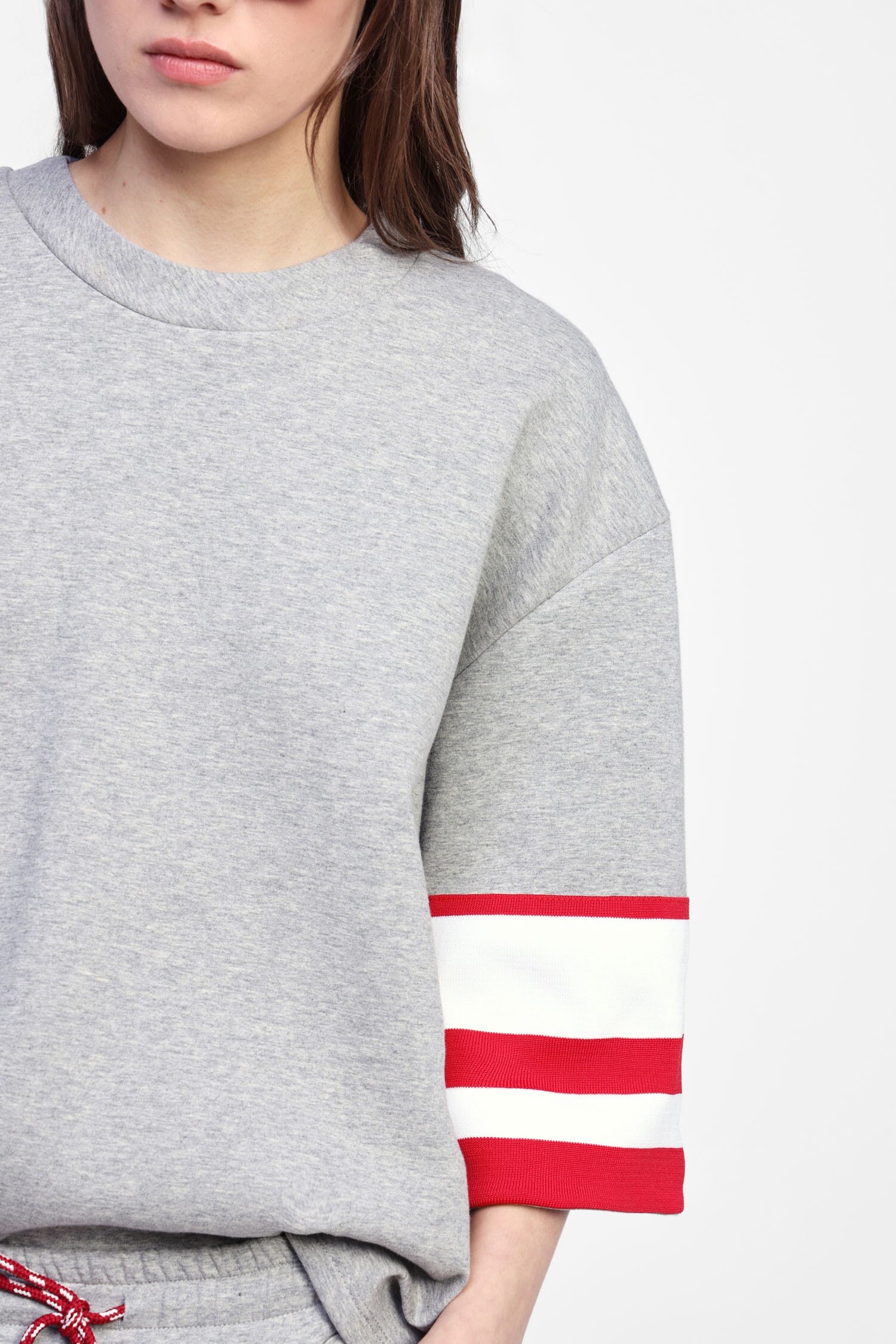 Maglia Oversize Con Maniche A Righe Dixie