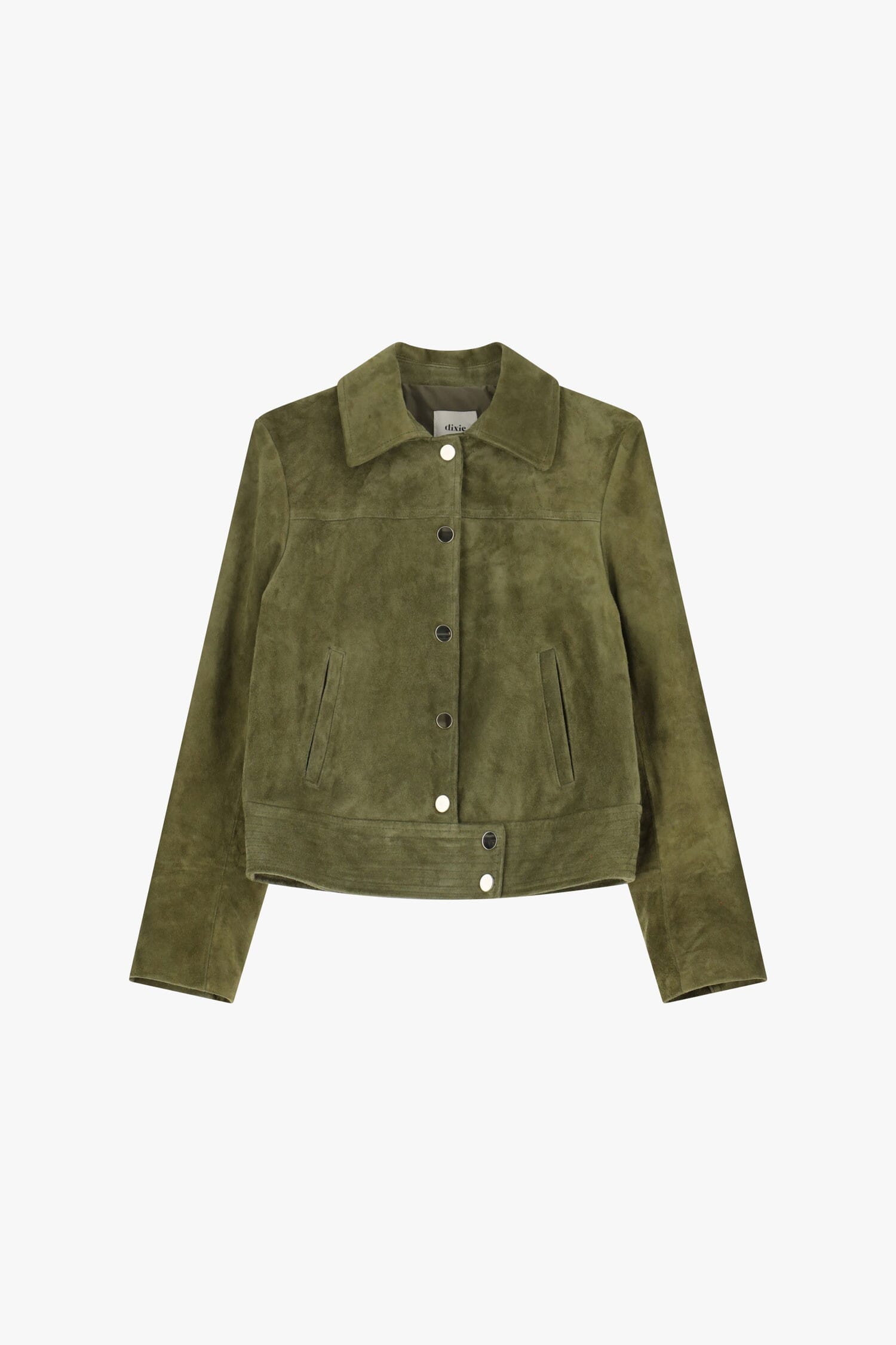 Giacca Pelle Con Collo Classico Dixie