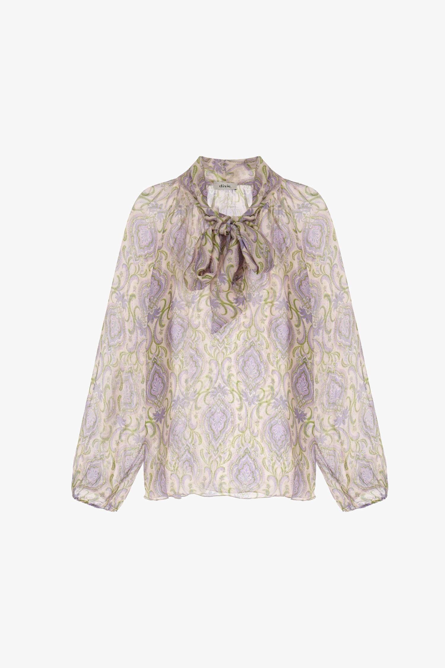 Camicia Con Motivo Fantasia E Fiocco Dixie