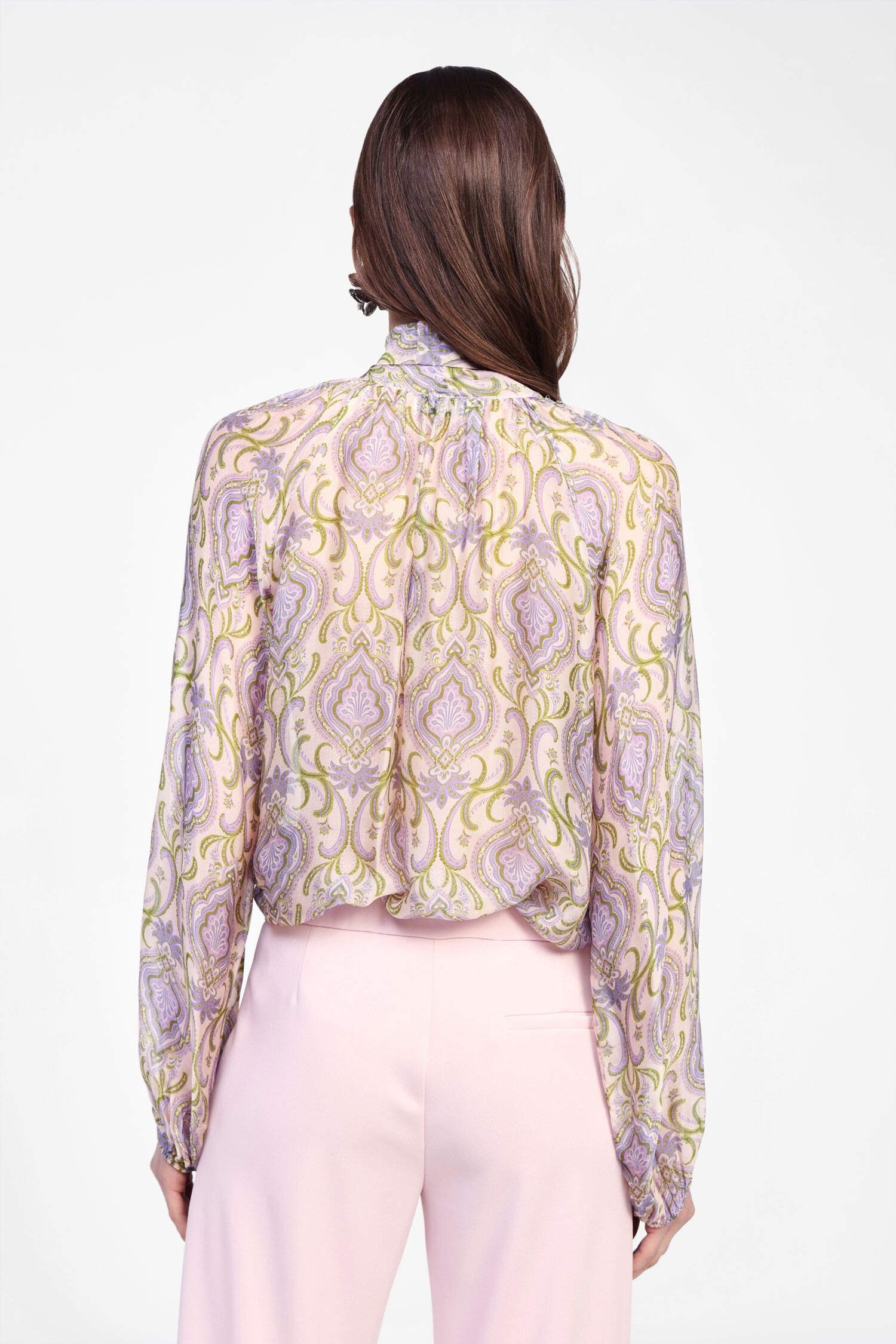 Camicia Con Motivo Fantasia E Fiocco Dixie