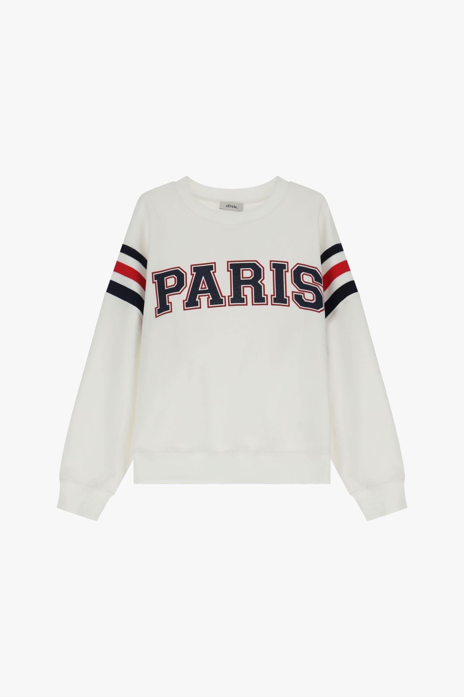 Sweatshirt With Dixie Striped Details
